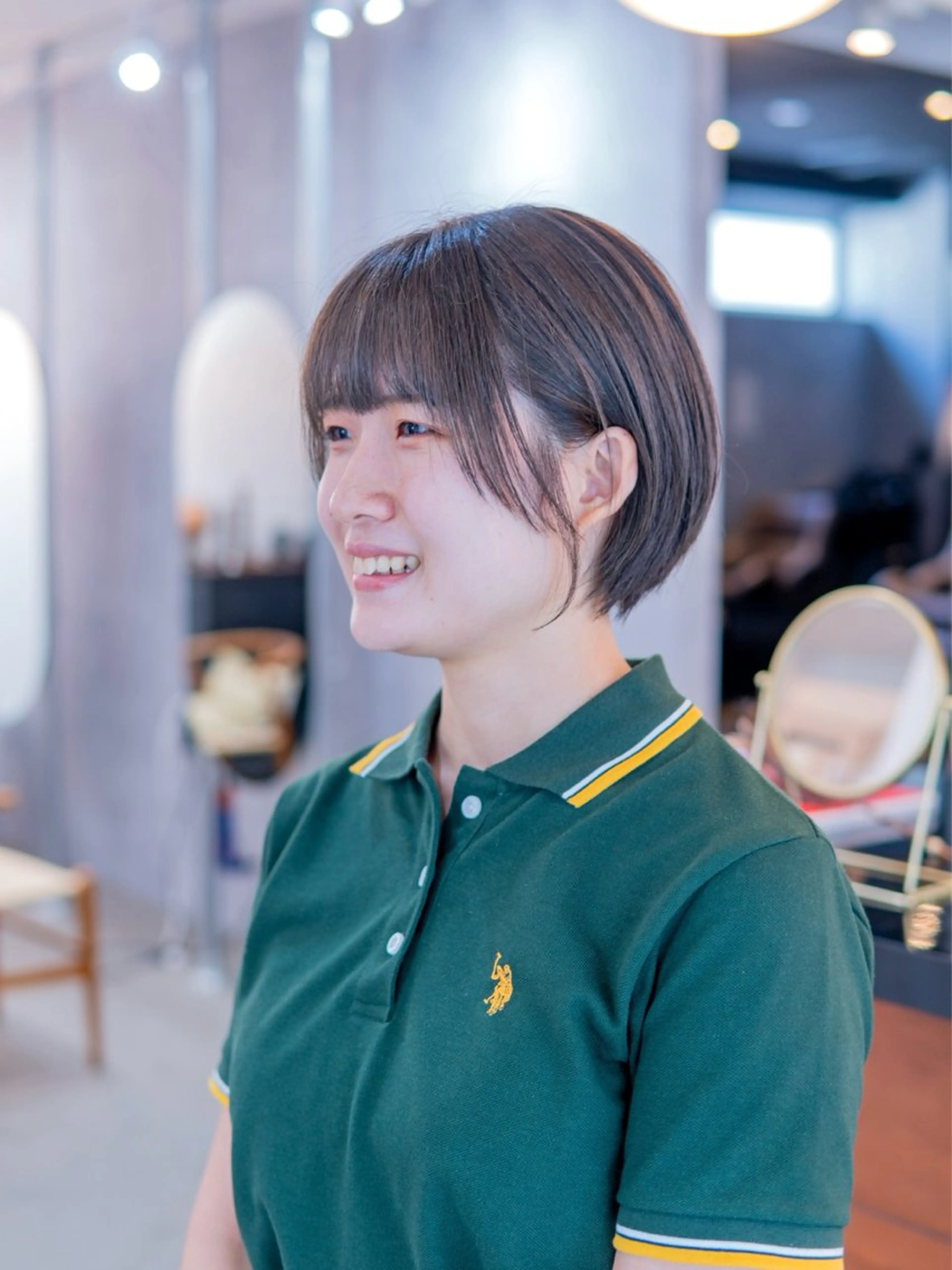 ショート カラー 似合わせカット ショートヘア benji_名駅店所属・原颯希/ ボブ/ショートのヘアスタイル