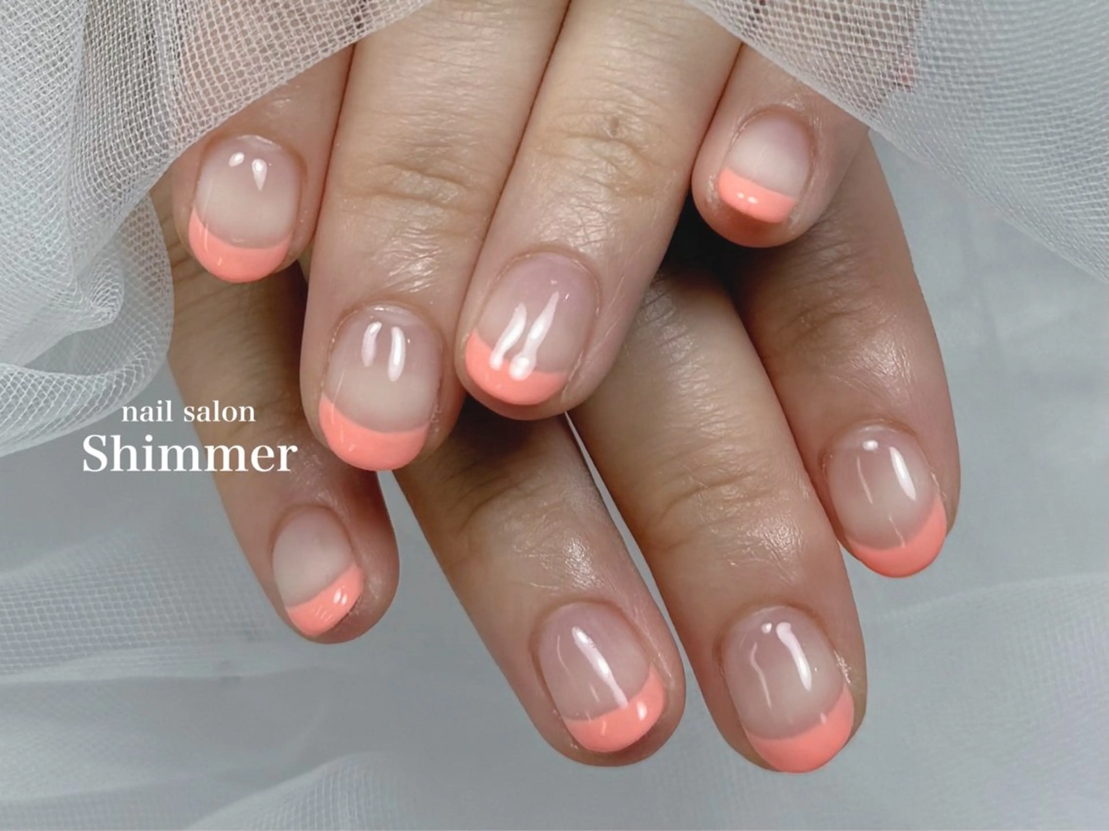 ネイル ハンドネイル Shimmer Risaのネイルデザイン