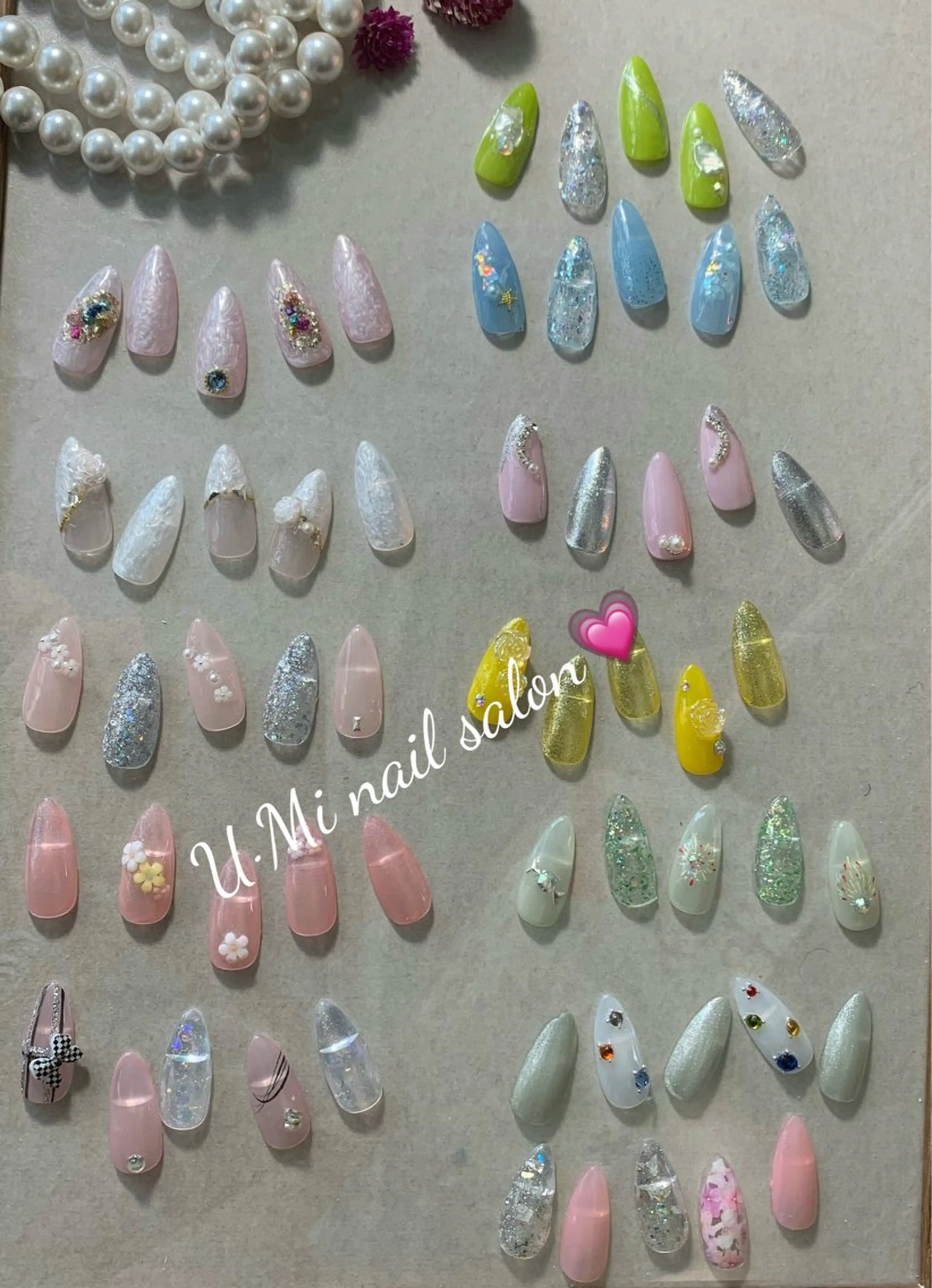 ネイル ハンドネイル U·Mi nail salon所属・U·Mi 上野御徒町容のネイルデザイン