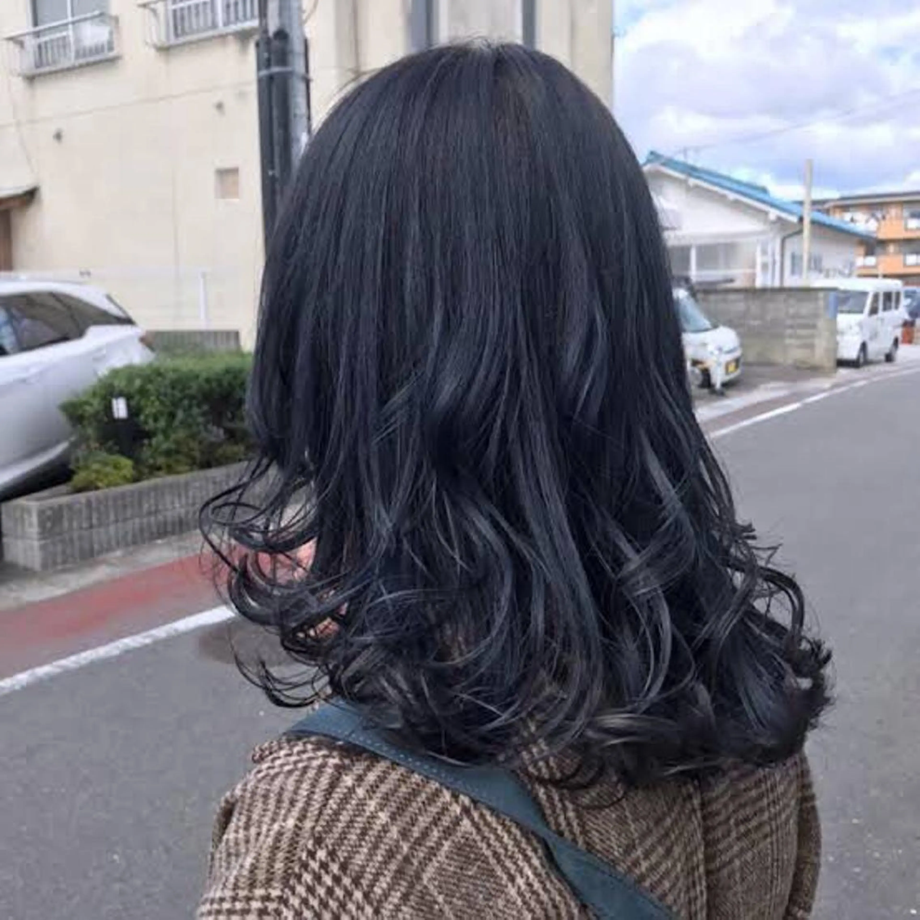 カラー 林 侑弥のヘアスタイル