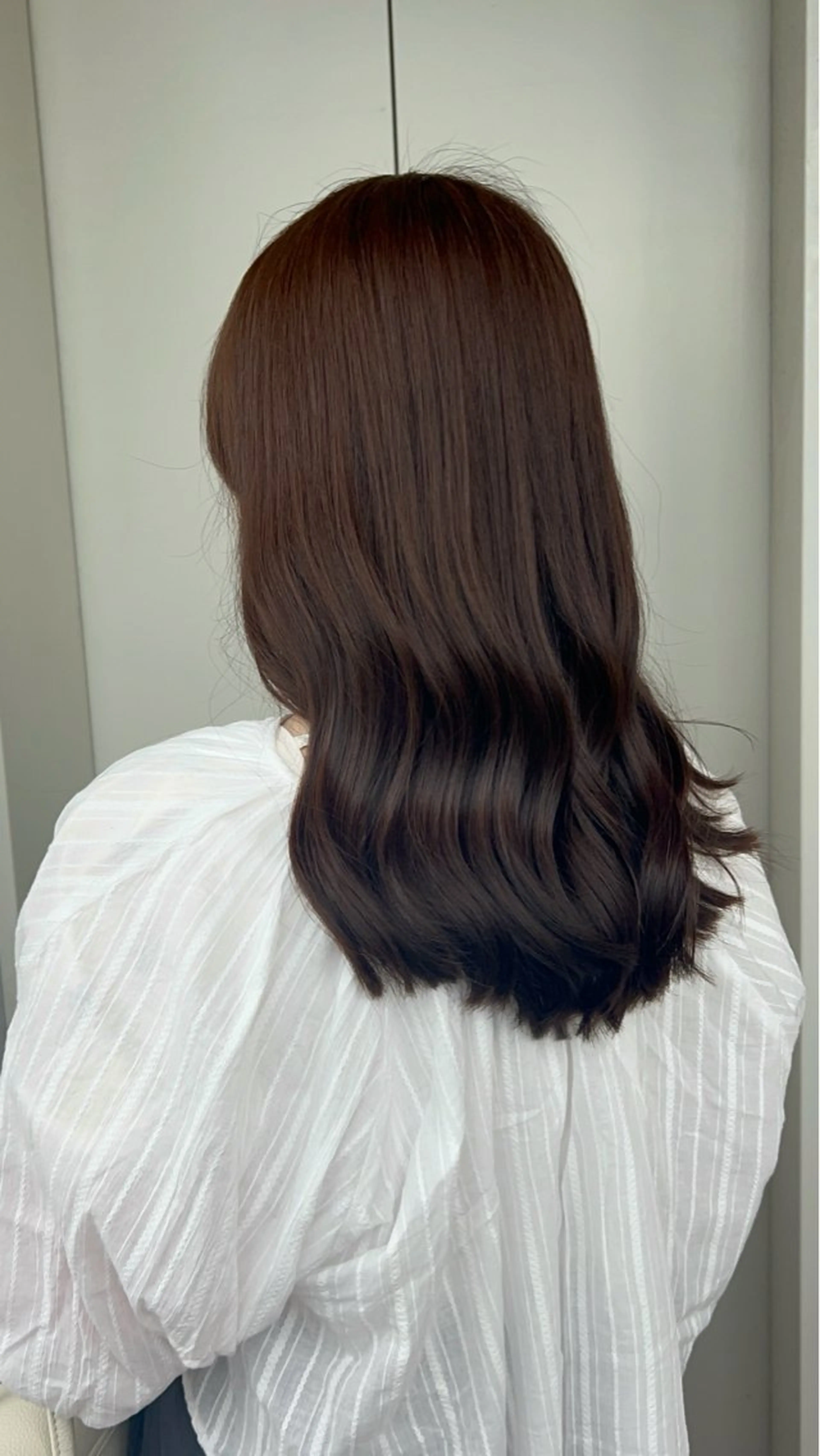 セミロング カラー ブラウンカラー 透明感/ダブルカラー /🌸ERI🌸のヘアスタイル