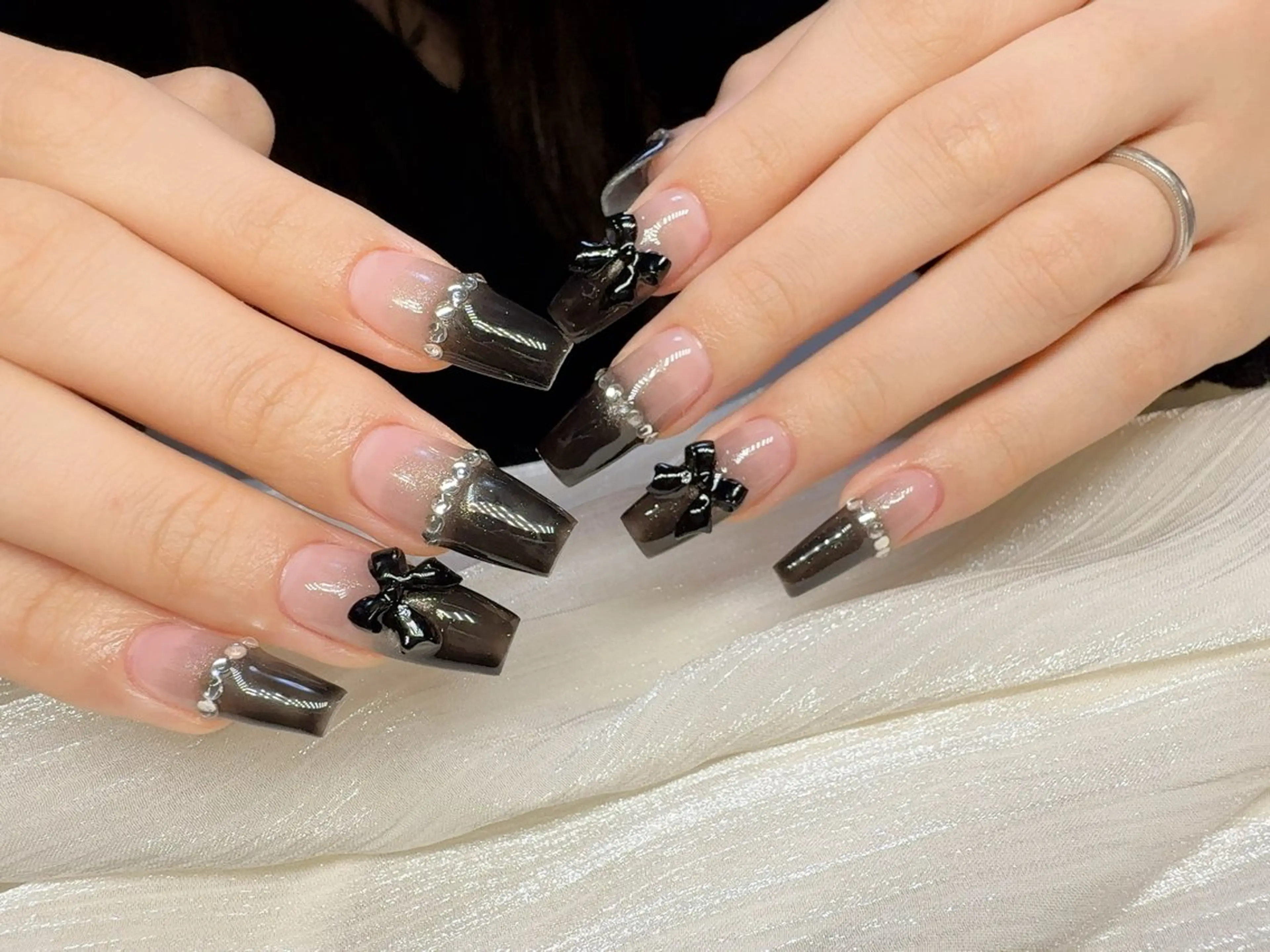 ネイル 成人式 ハンドネイル 長出し専門店🎀 HARO💕Nailのネイルデザイン