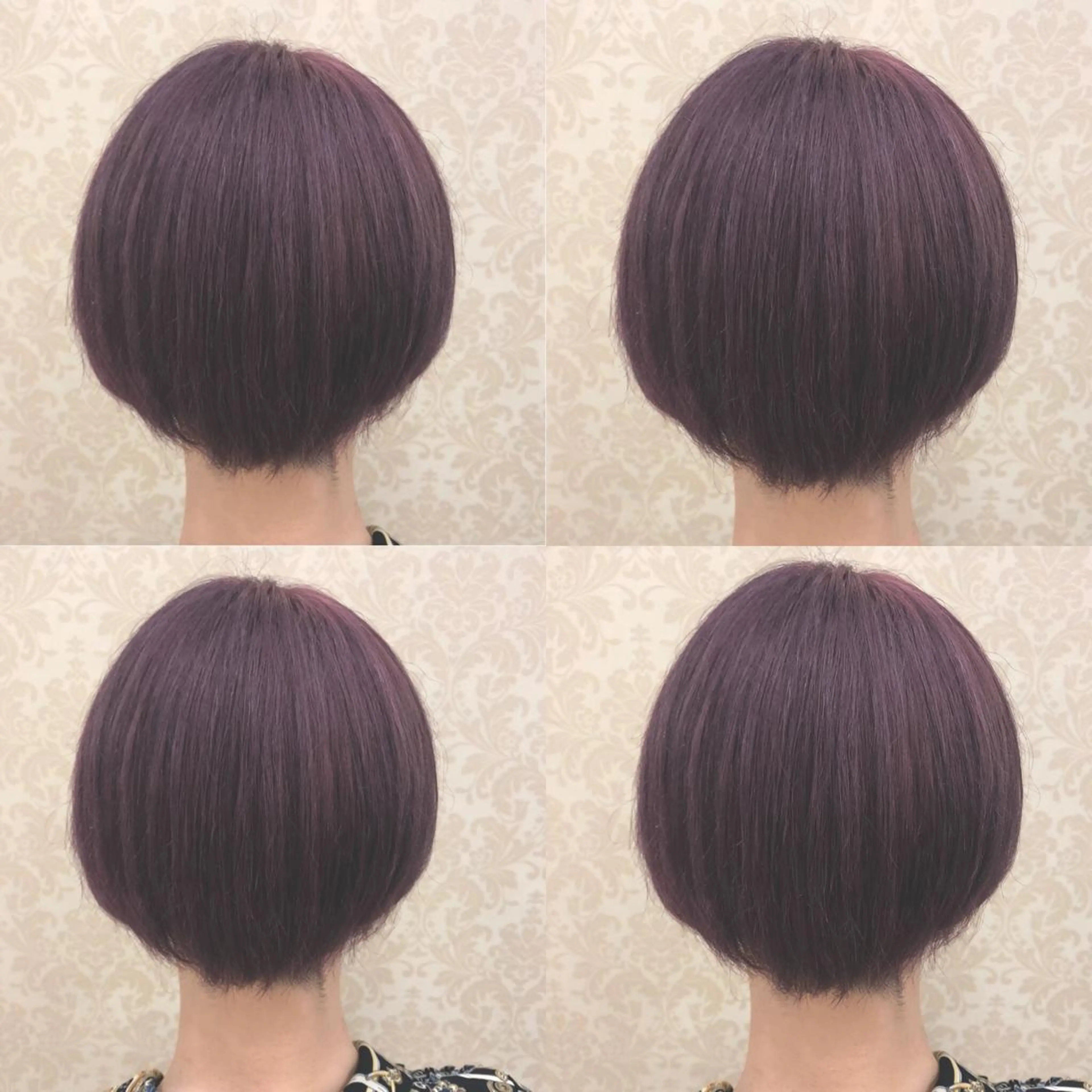 ショート カラー ピンクカラー バイオレットカラー 🌷MAYU 🌷のヘアスタイル