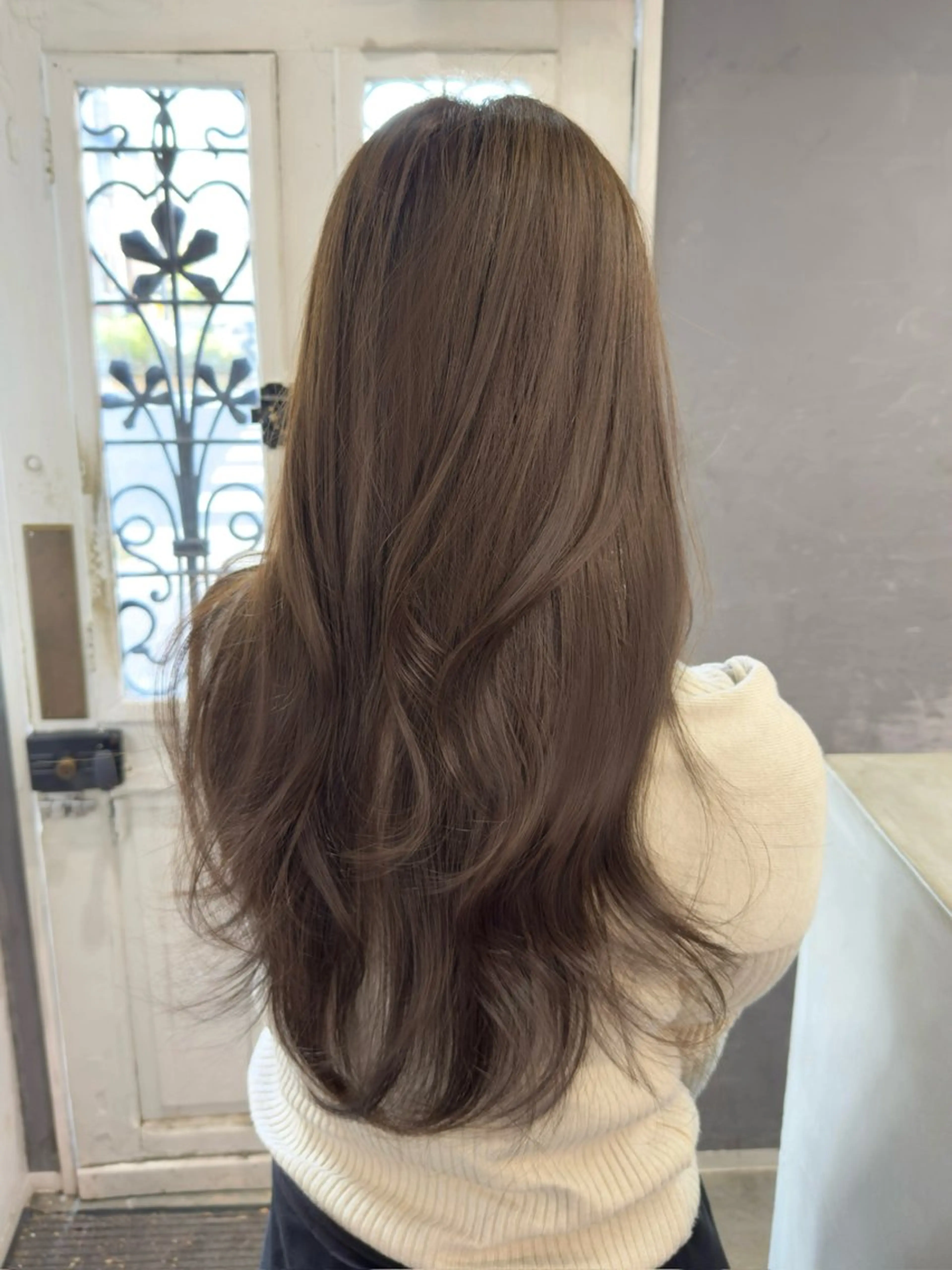 ロング カット ヘアカラー レイヤー ／マッキーのヘアスタイル