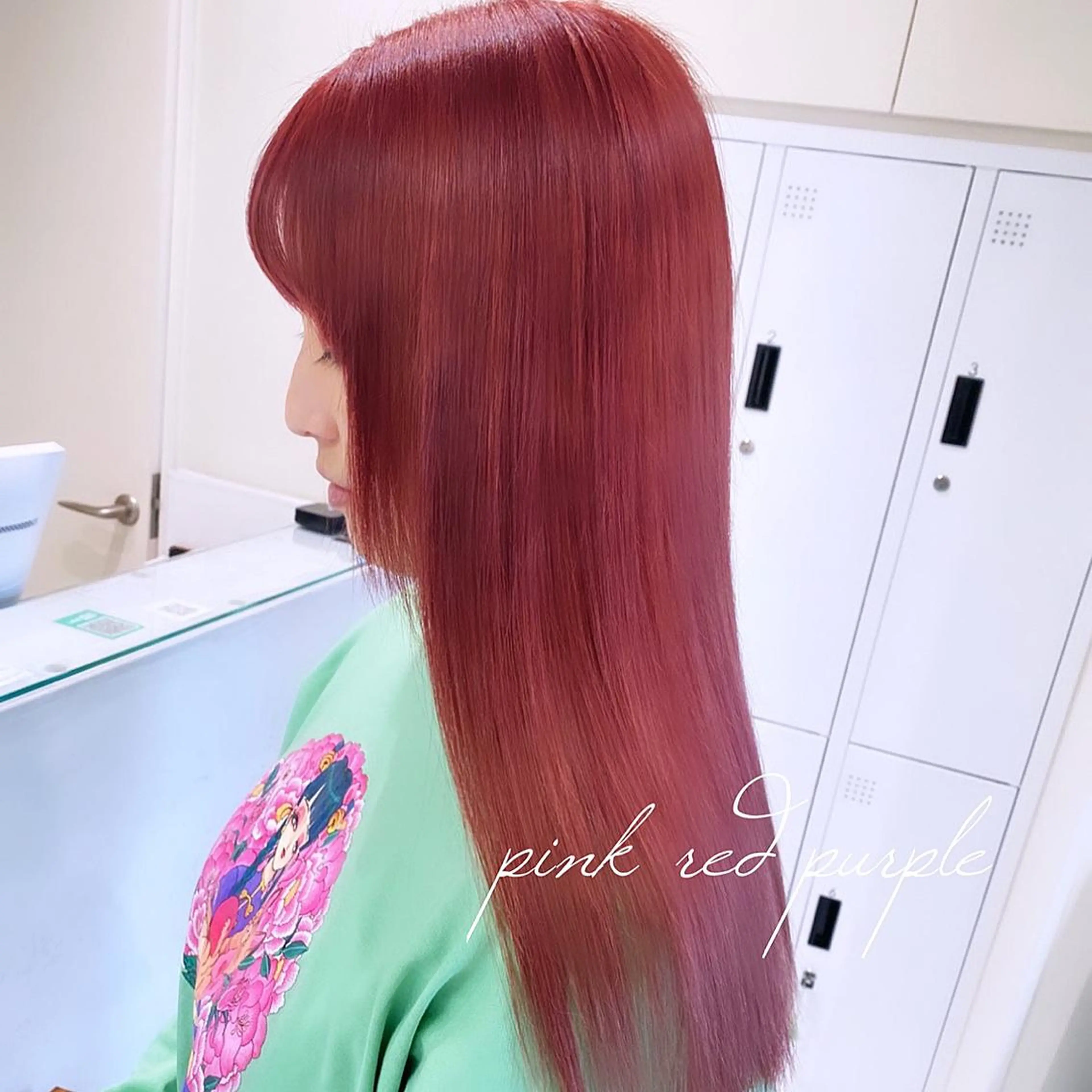 セミロング カラー ブリーチなしWカラー 🎀韓国ヘア/amiのヘアスタイル