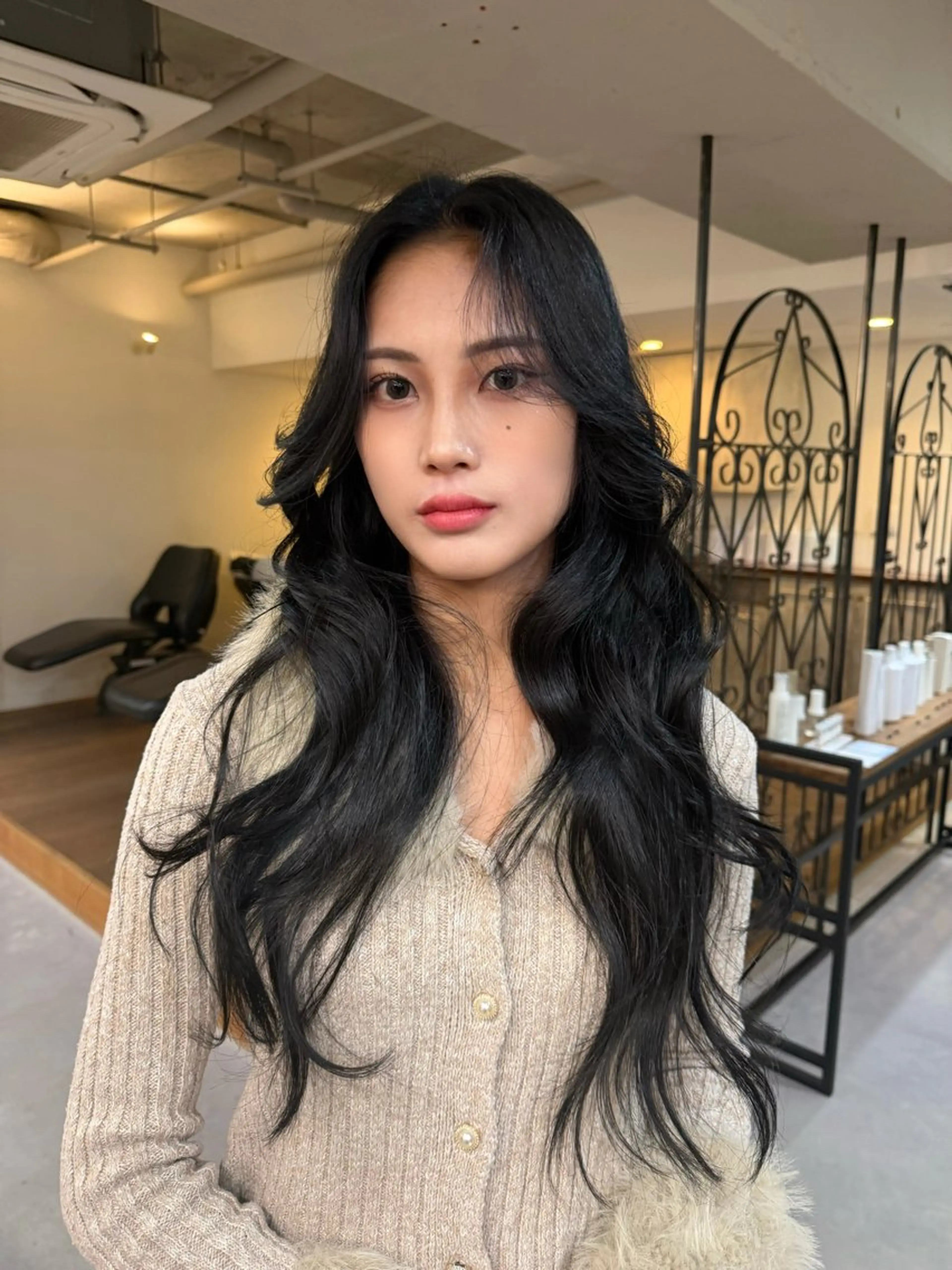 ロング 梅田韓国ヘア kiara🩷彡のヘアスタイル