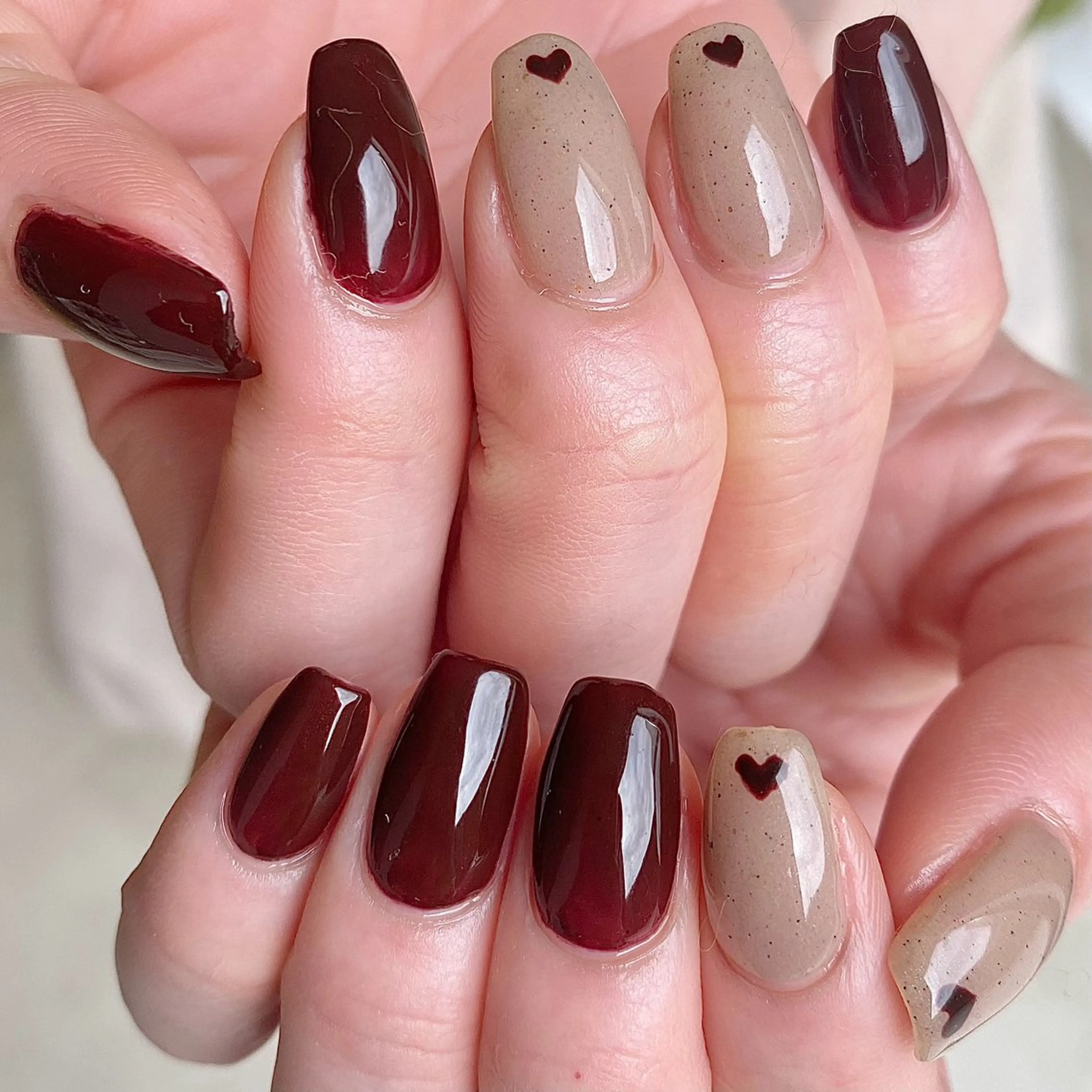 ネイル バレンタイン nook megumiのネイルデザイン