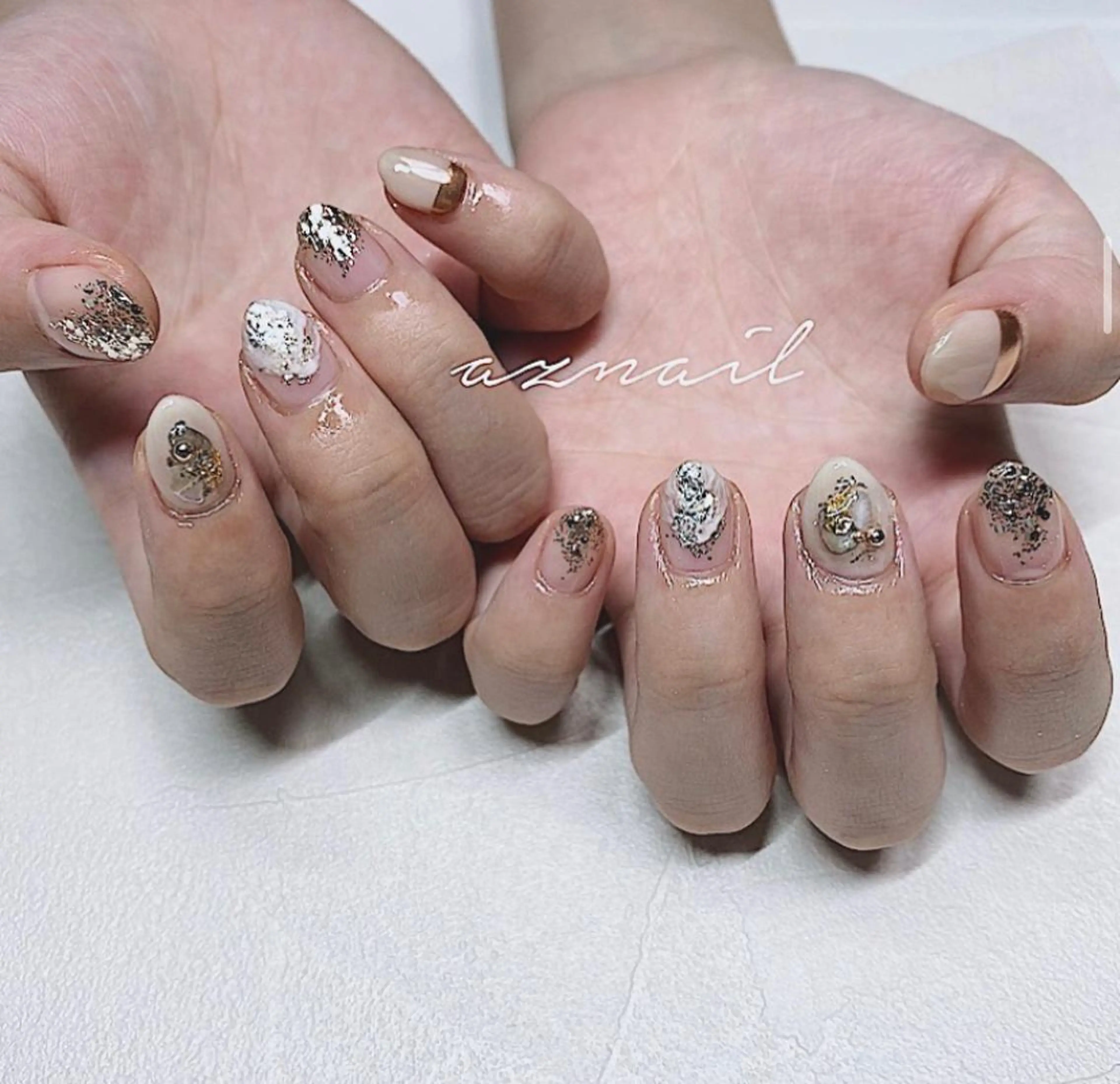 ネイル 井上 梓のネイルデザイン