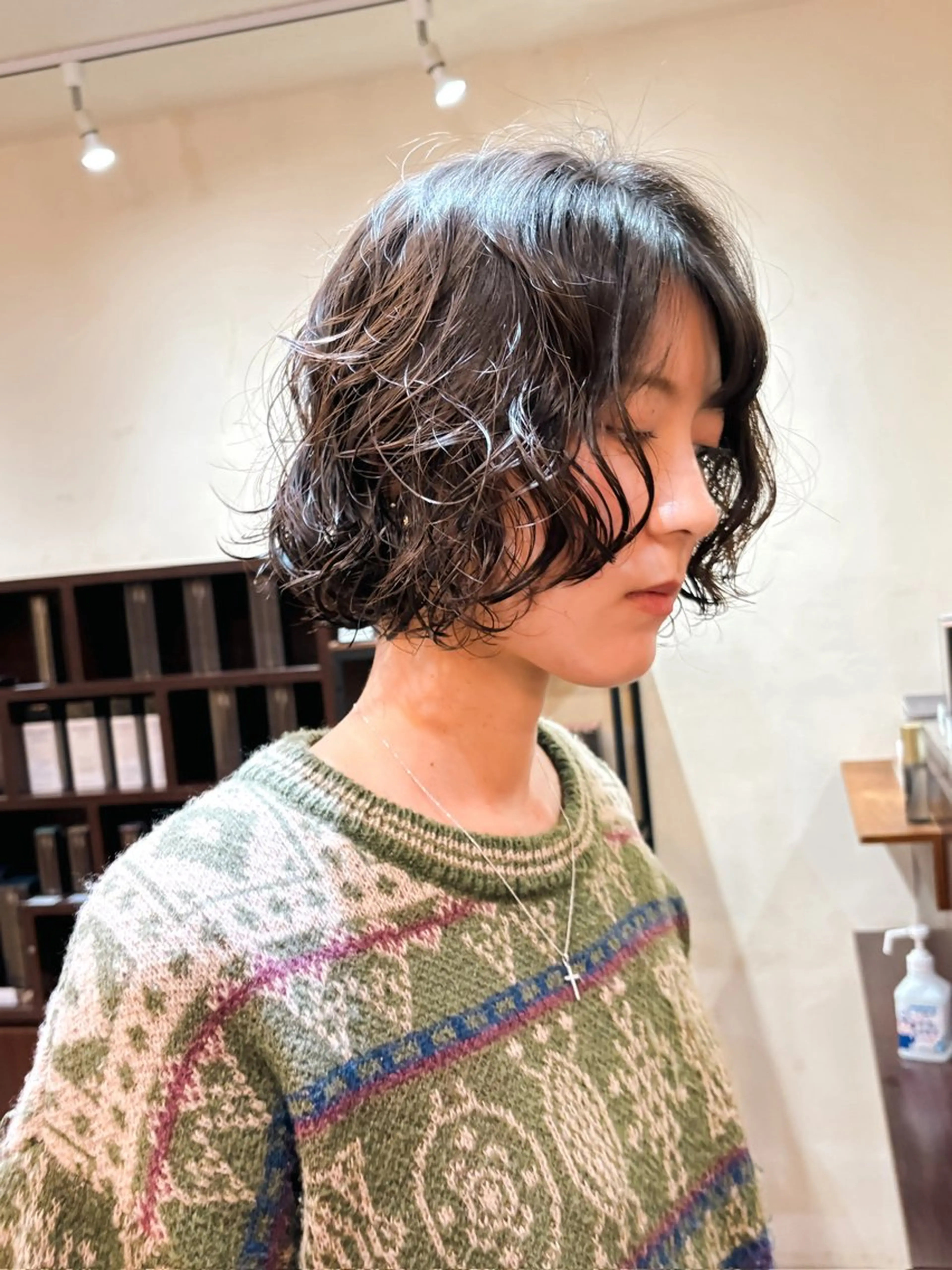 ショート パーマ カット パーマ トリートメント enVOGUE🌀 宮本泰周のヘアスタイル