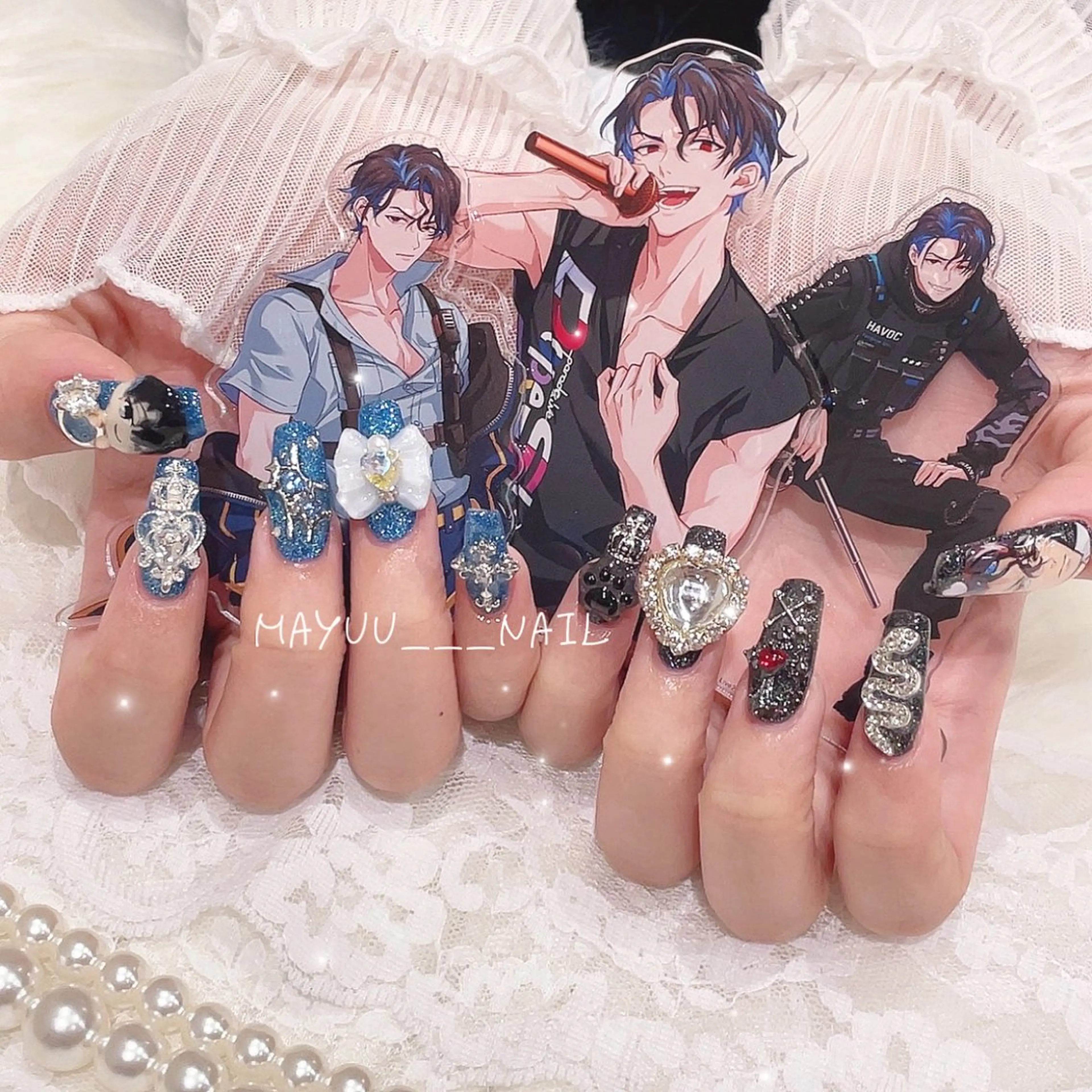 ネイル 🎀 Mayu 🎀痛ネイルのネイルデザイン