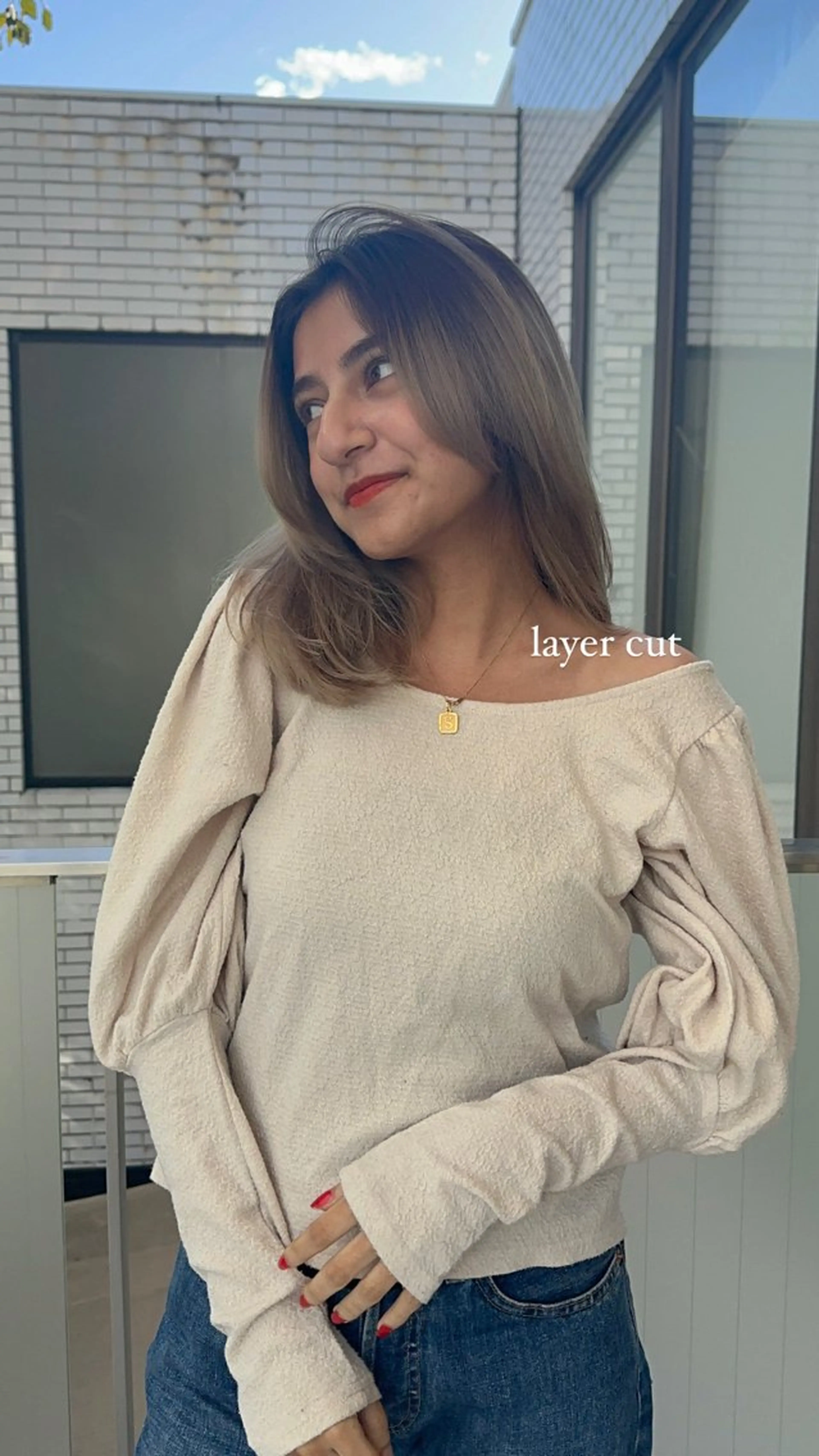 ミディアム 🌻古岡 マノン🌻のヘアスタイル