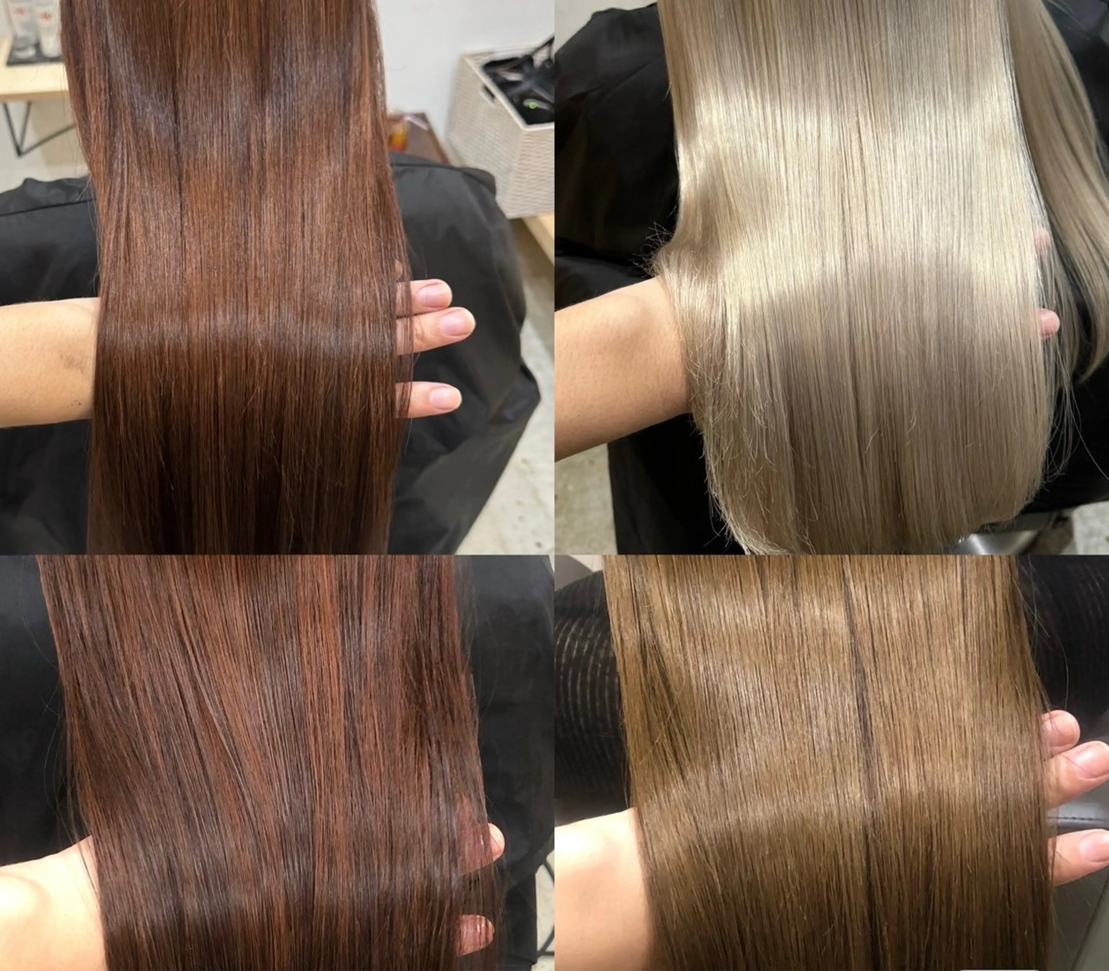 カラー miloc minamiのヘアスタイル