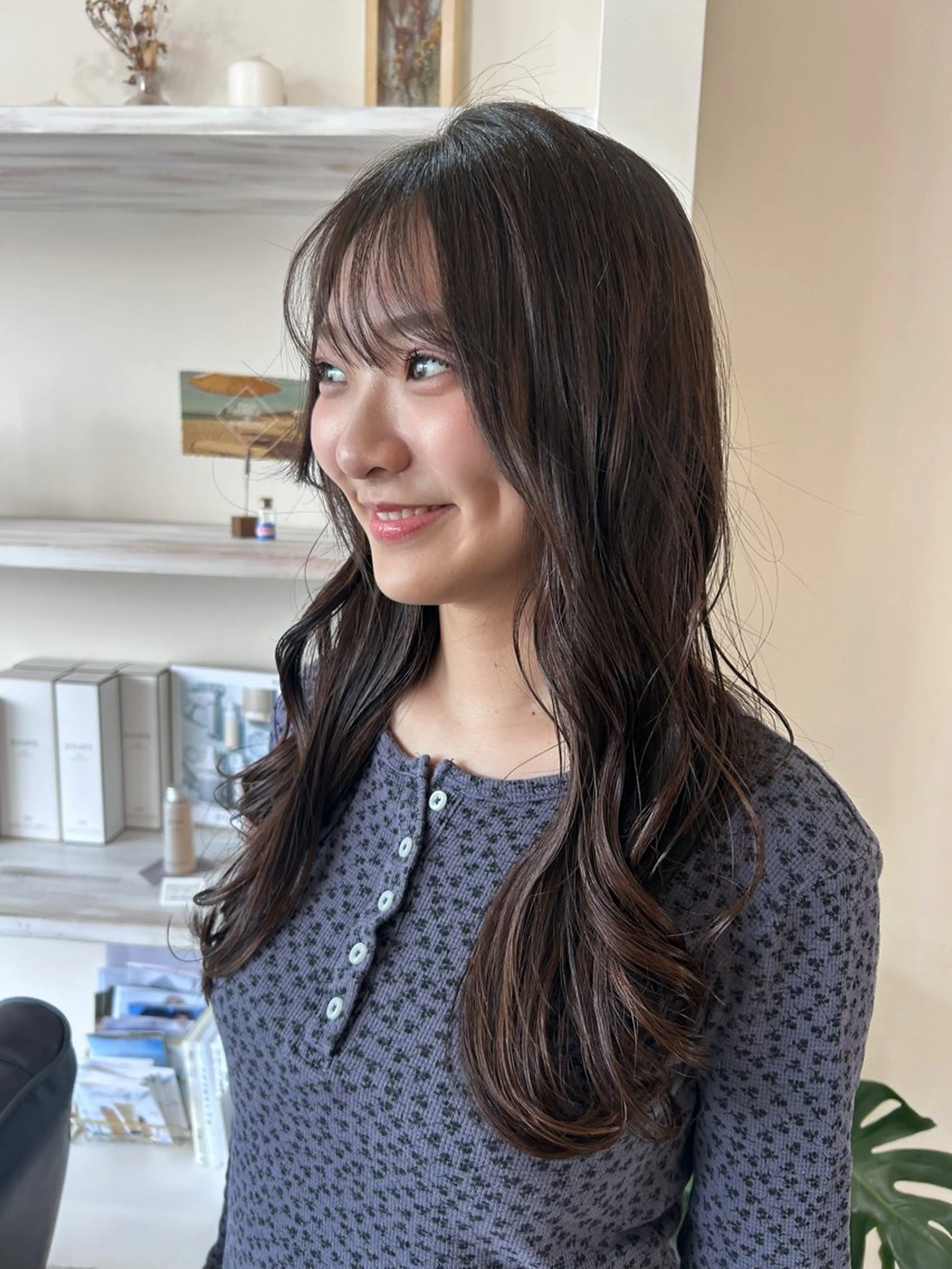 ロング カラー ハイトーン/ ヘアセット.nanoのヘアスタイル