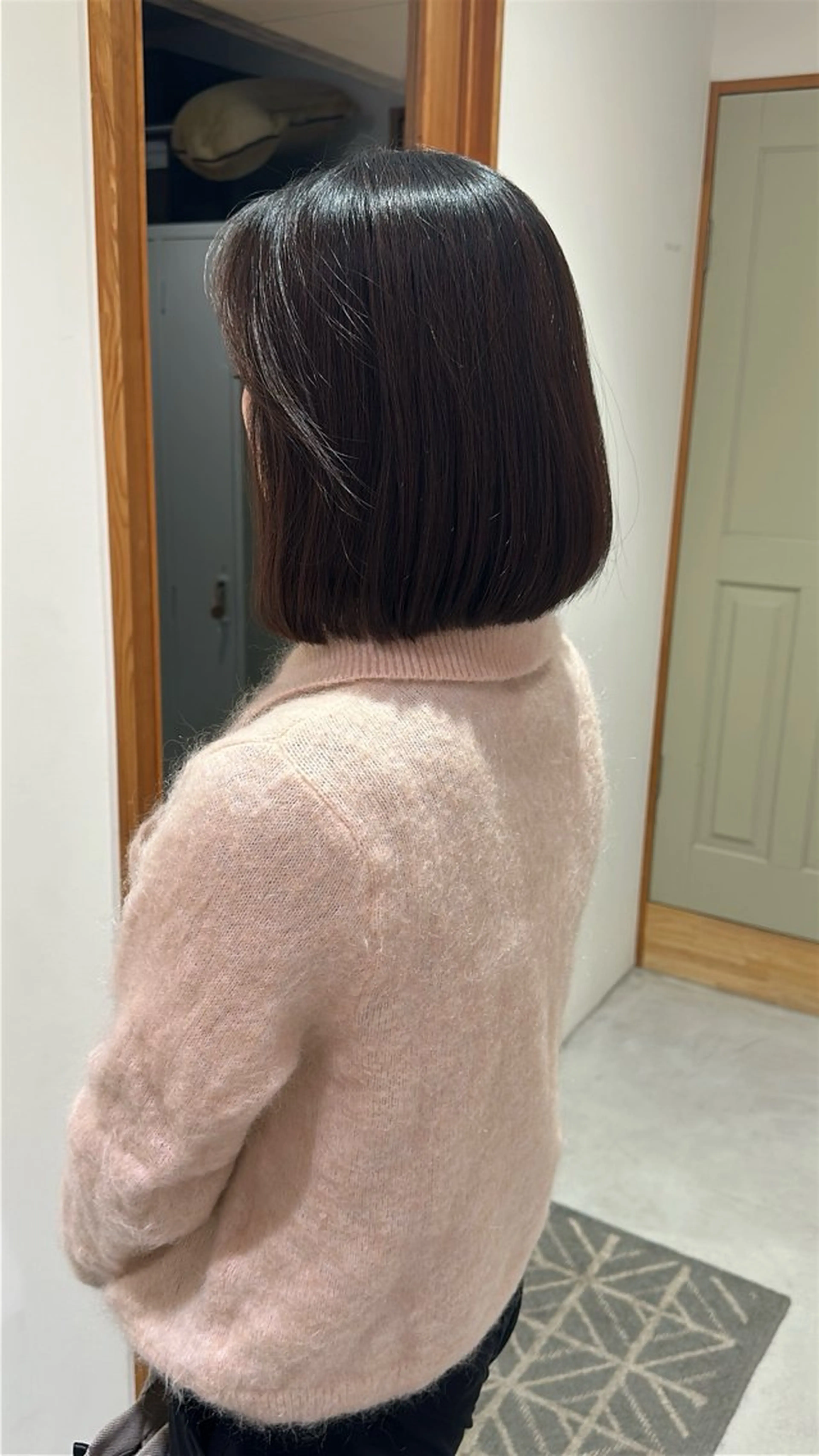 ミディアム ツヤ感/透明感カラー /蟹江/harunaのヘアスタイル