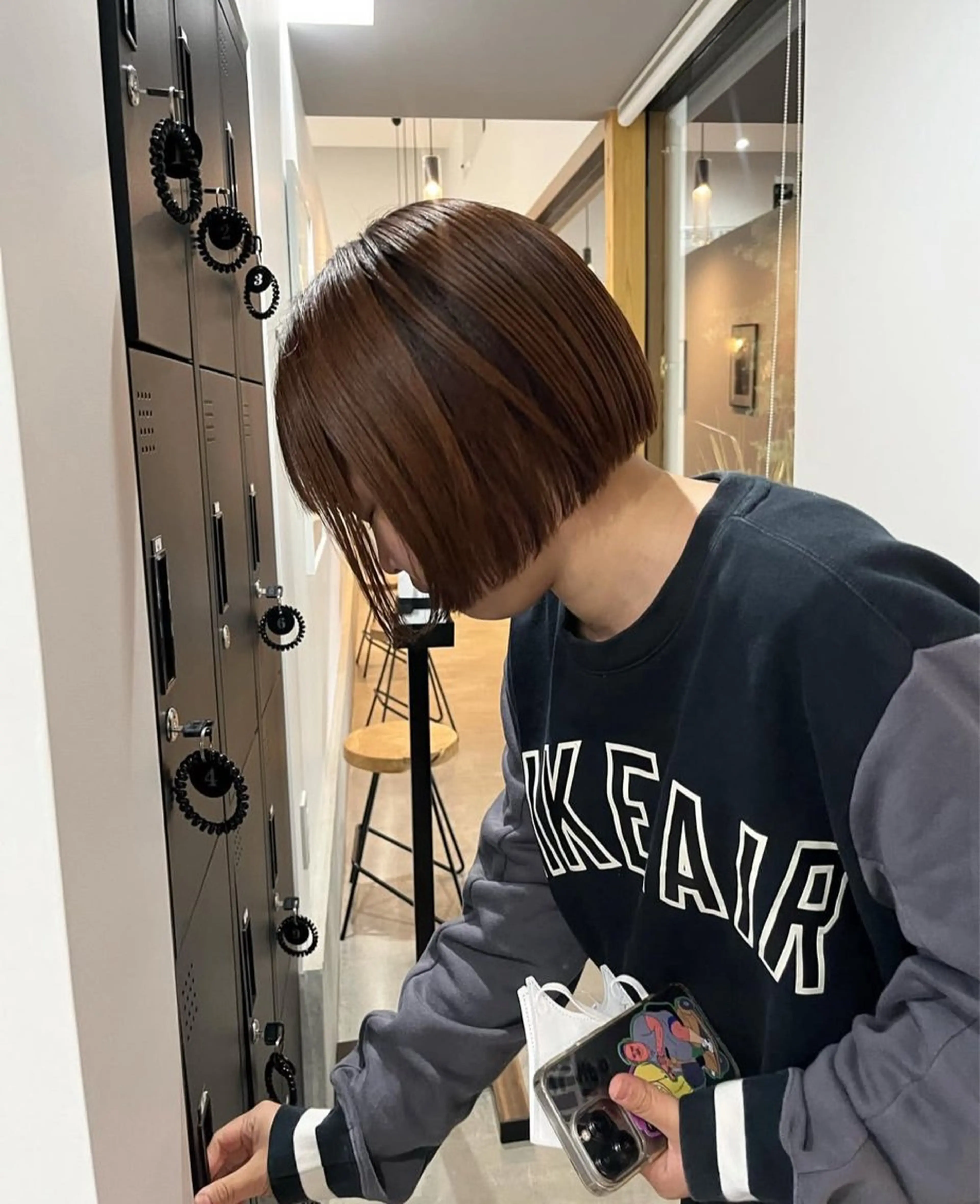 ミディアム カット Valeria所属・湯川 未咲希のヘアスタイル