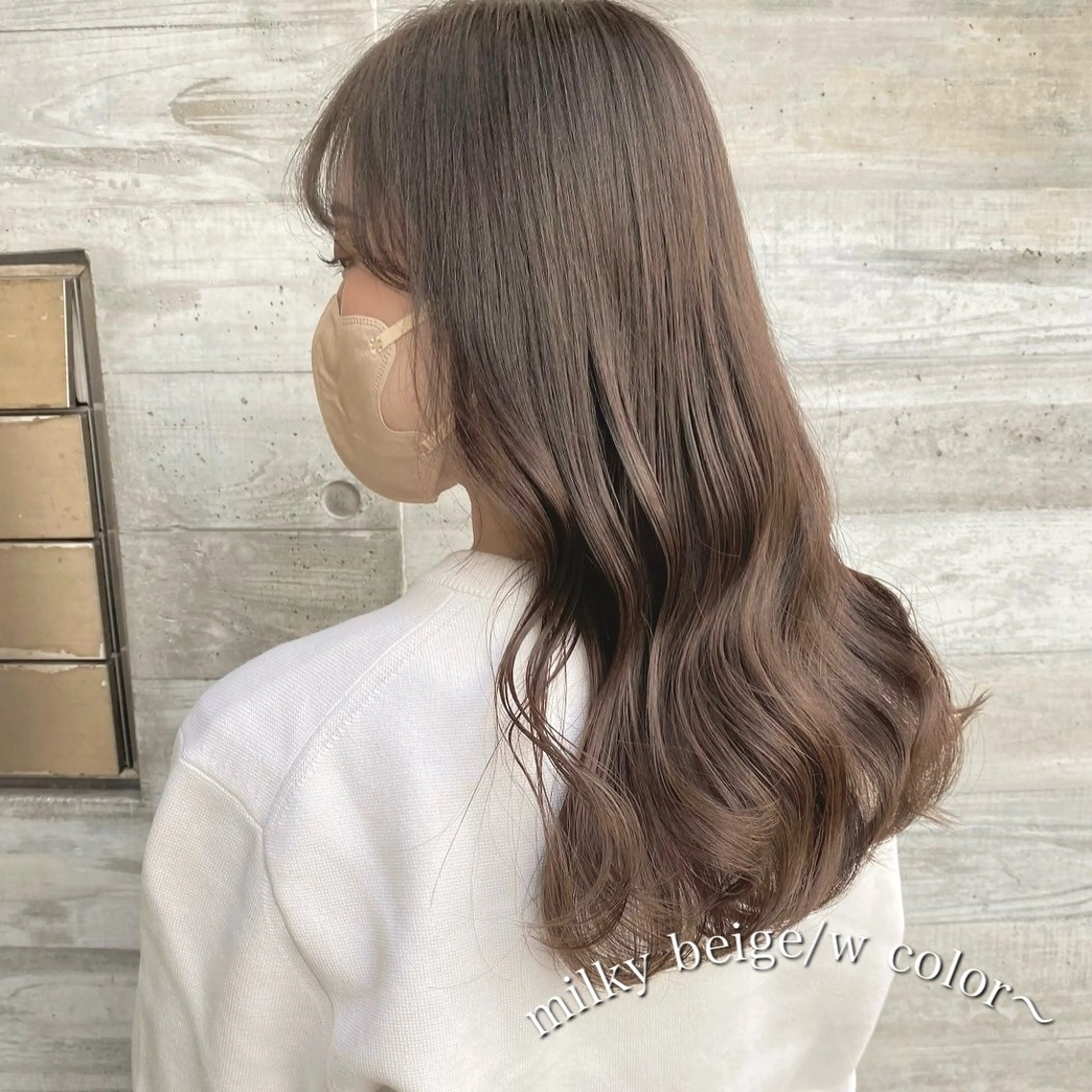 ロング カラー カット ヘアカラー ParveMix 🪽鳥取彩花のヘアスタイル