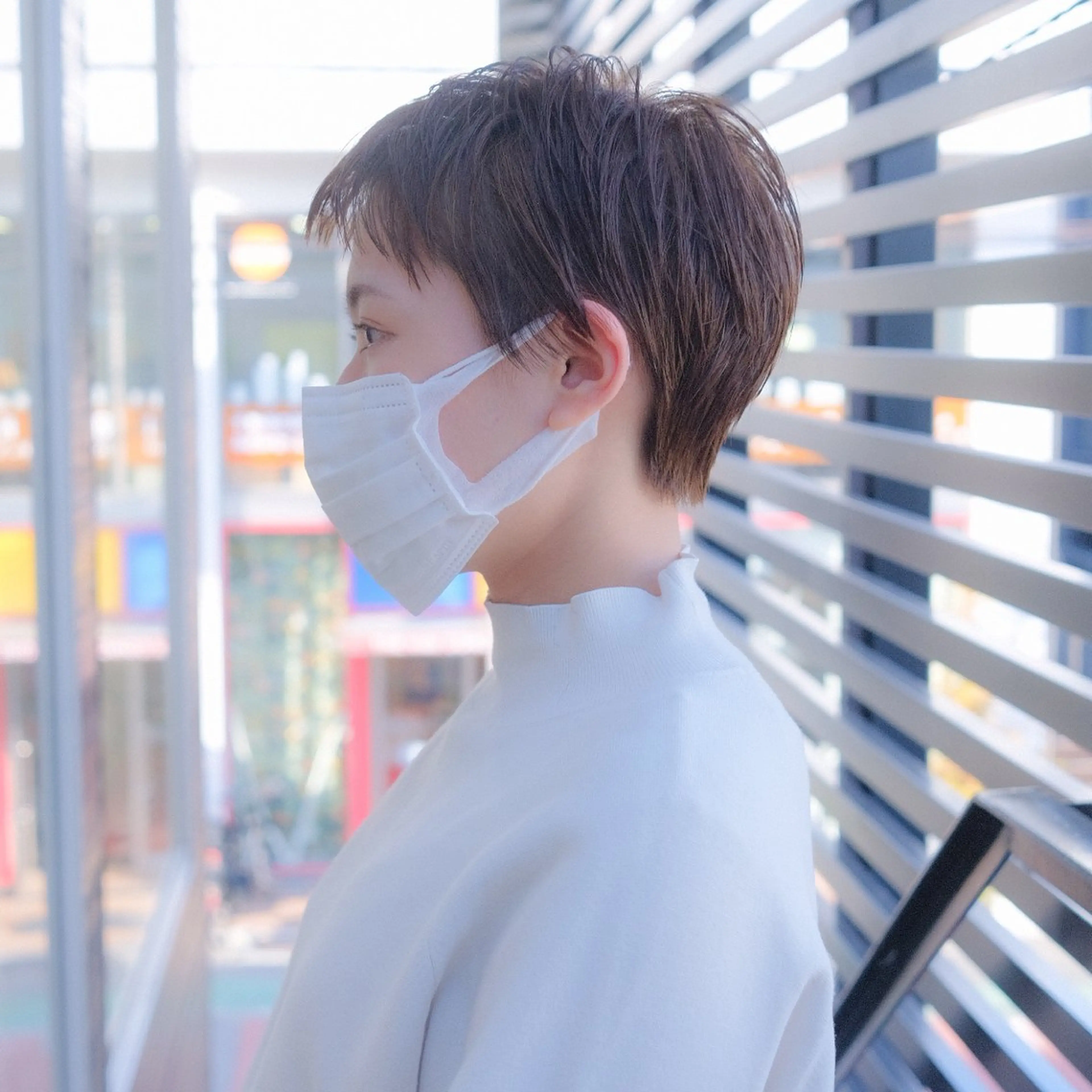 ショート カラー ベリーショート ショートヘア 【表参道】ショート/ ボブ/くせ毛カットのヘアスタイル