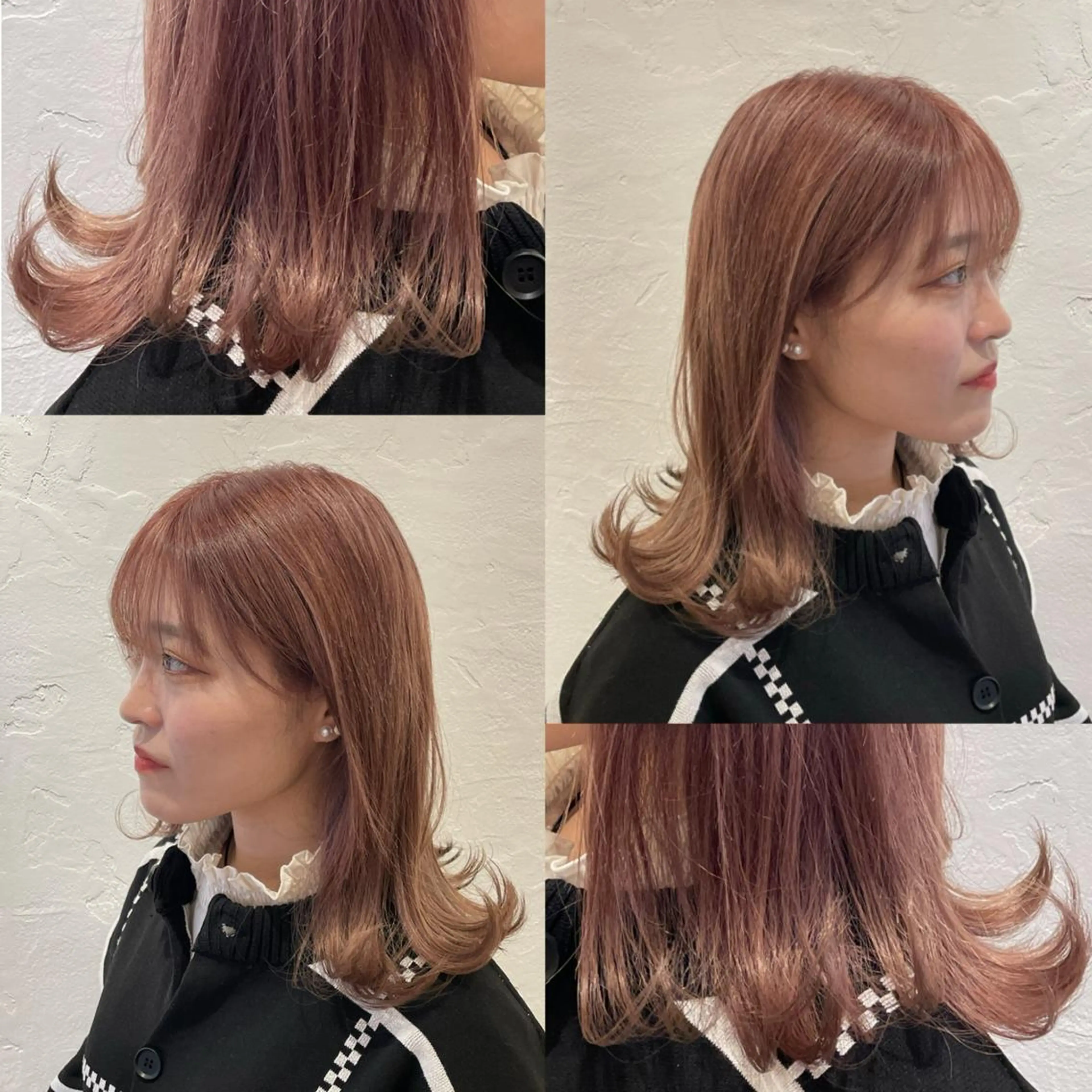 カラー 蓮沼 今日子のヘアスタイル