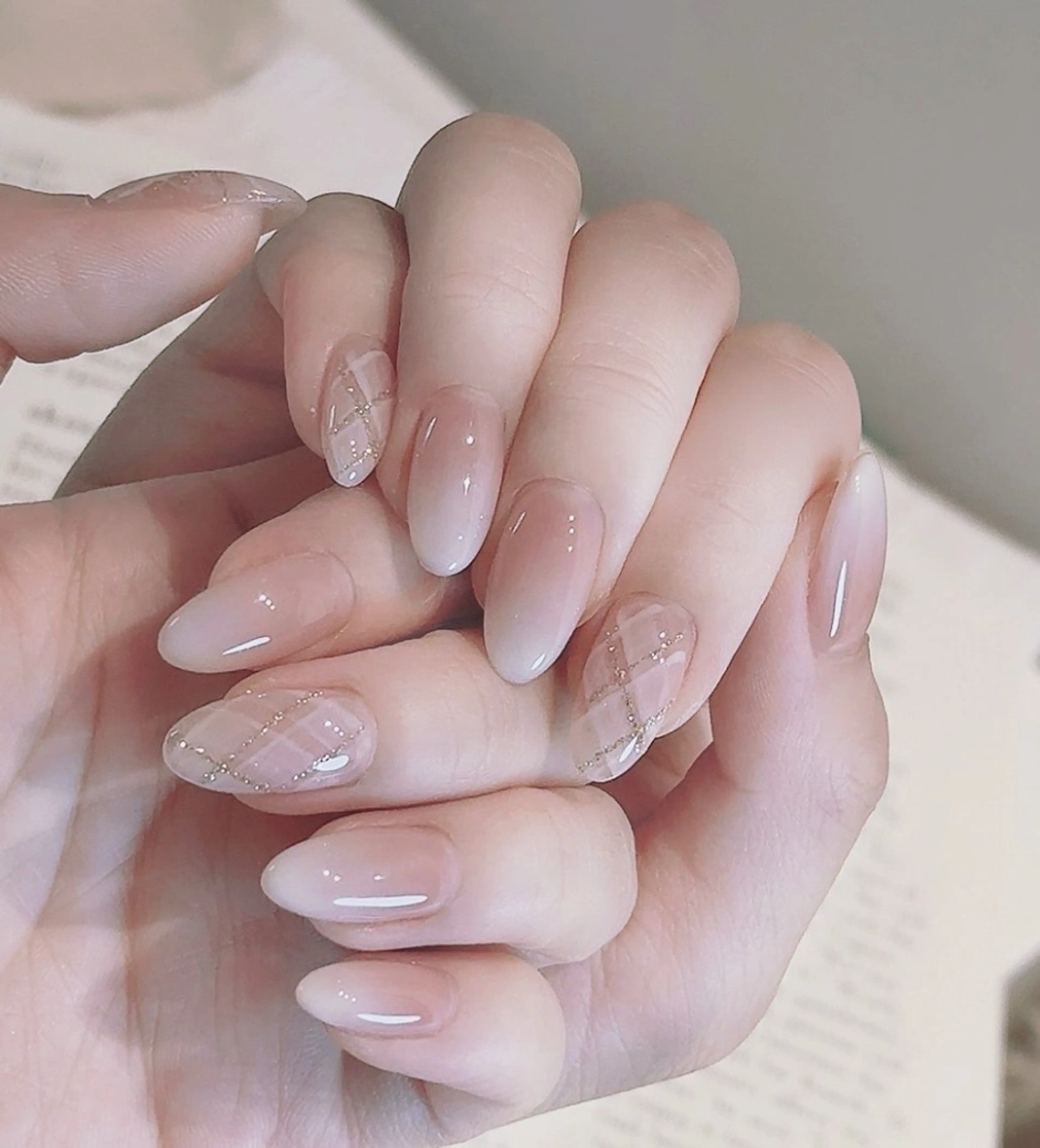 ネイル オーロラネイル チークネイル フットネイル フレンチネイル ジェルネイル NEW NAIL💞 yukiのネイルデザイン