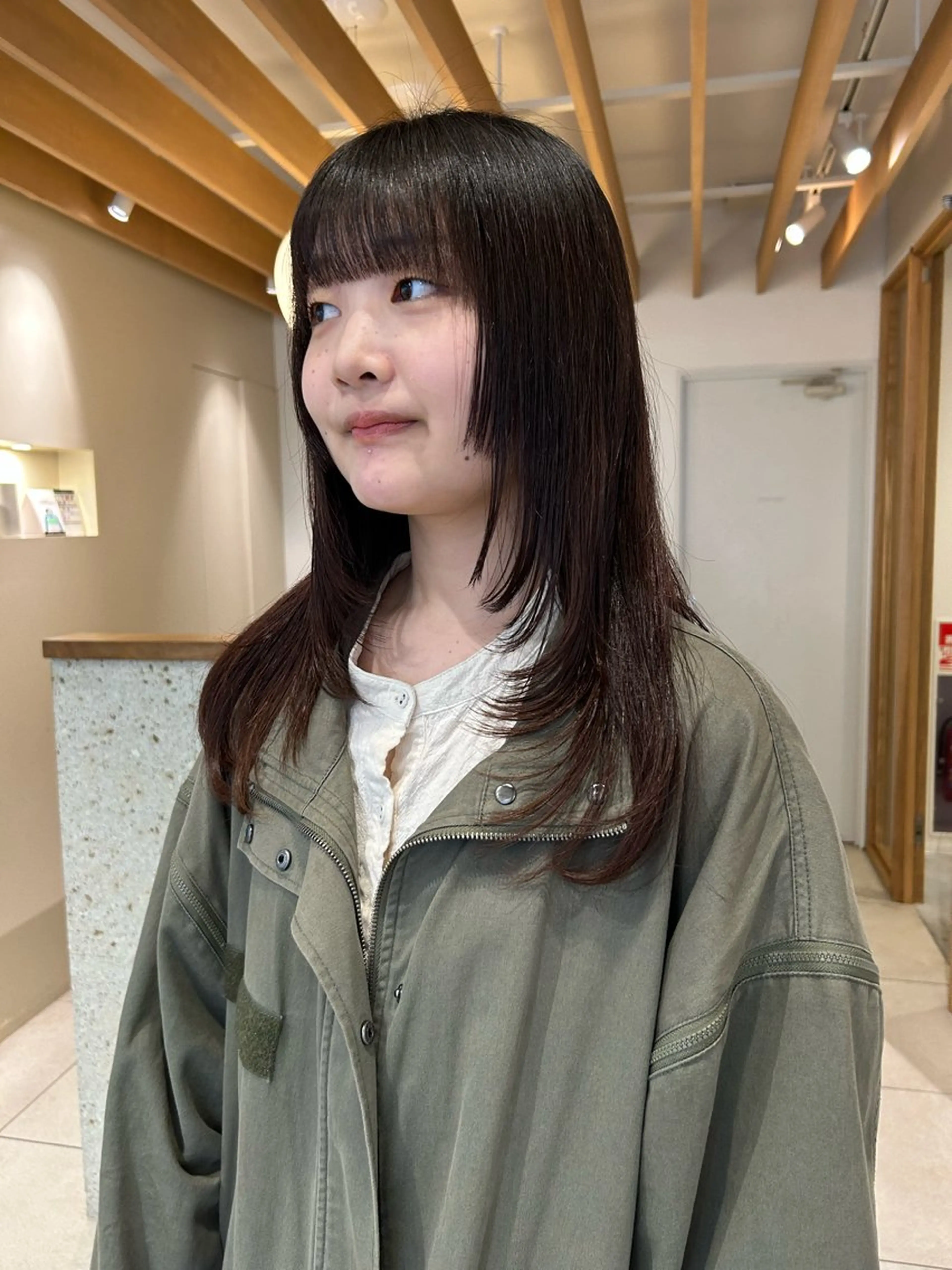 セミロング 矢場町/酸性ストレー ト/髪質改善/リオのヘアスタイル