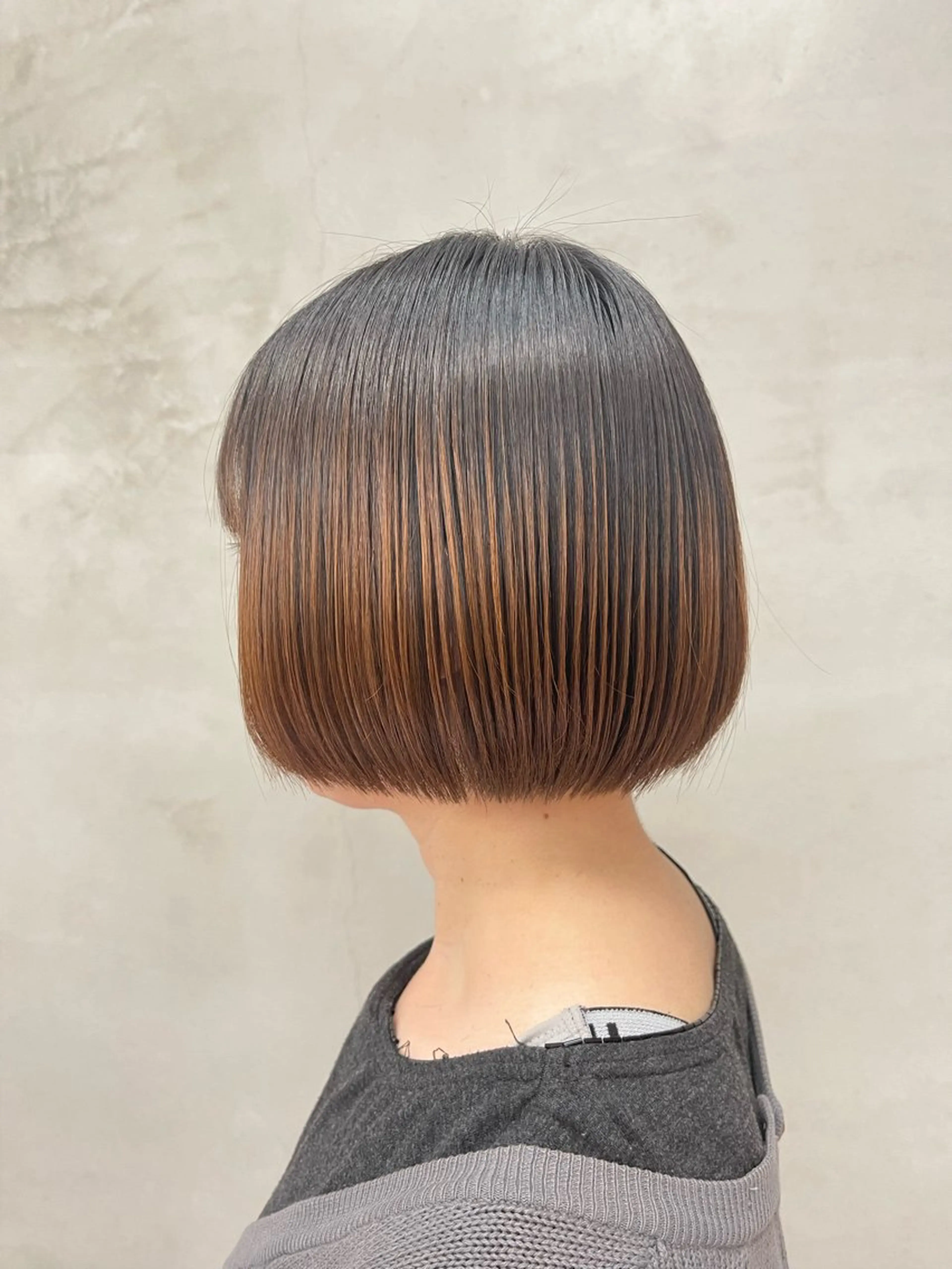 ショート luce所属・千代 夏輝のヘアスタイル