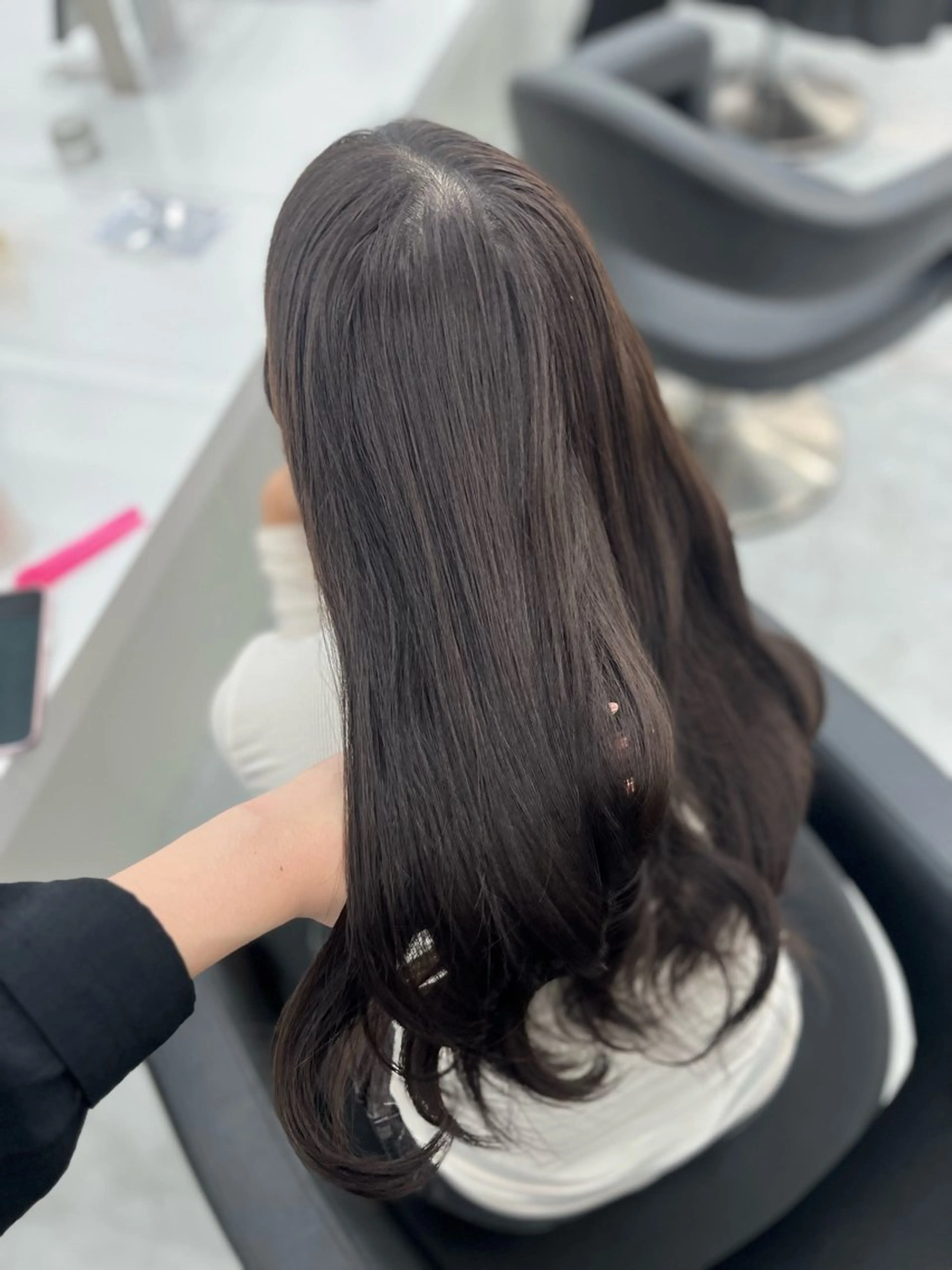 セミロング ♡ナチュラルガーリー ♡ベージュ♡RINAのヘアスタイル