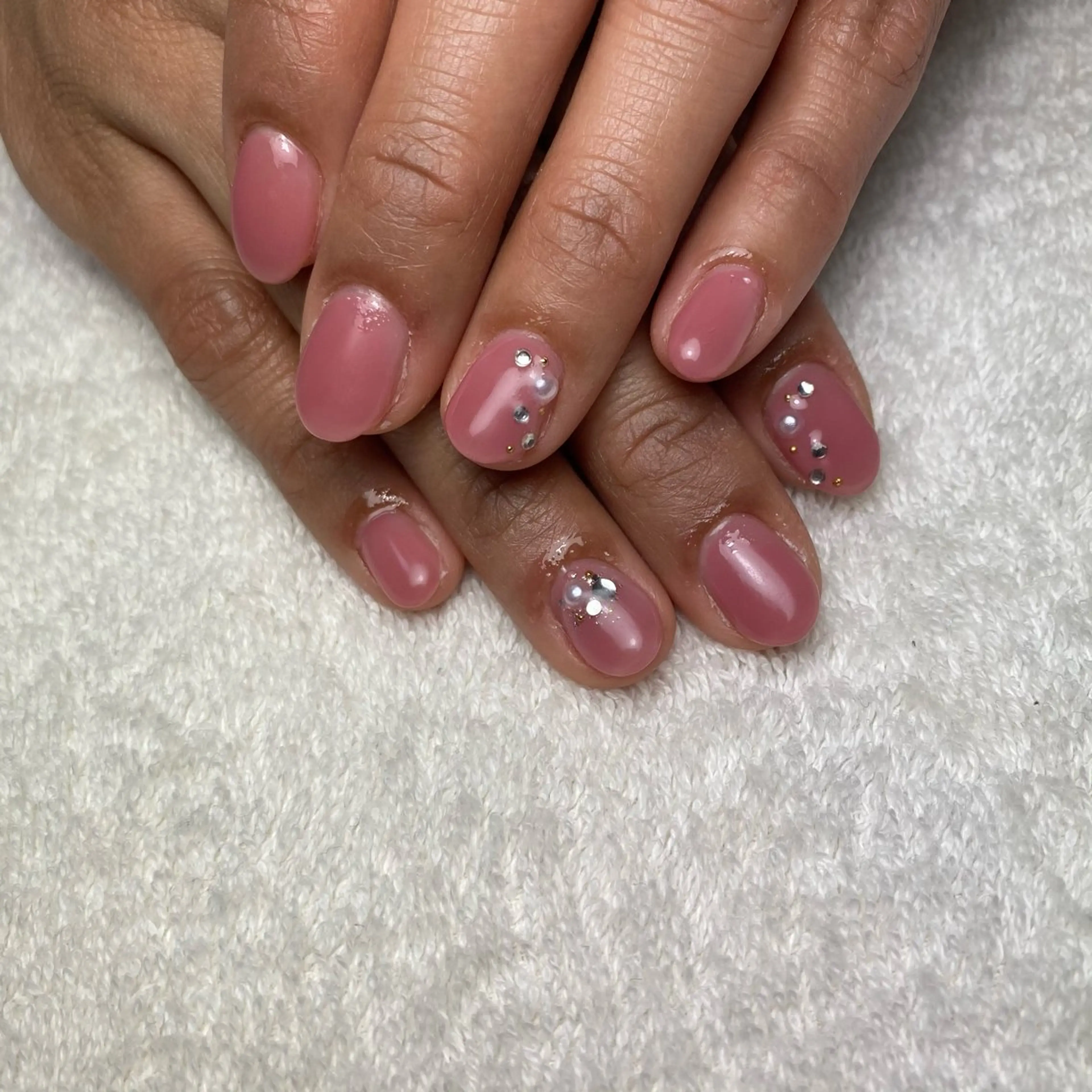 ネイル ピンク ハンドネイル COCO+所属・COCO +のエステ・リラクイメージ