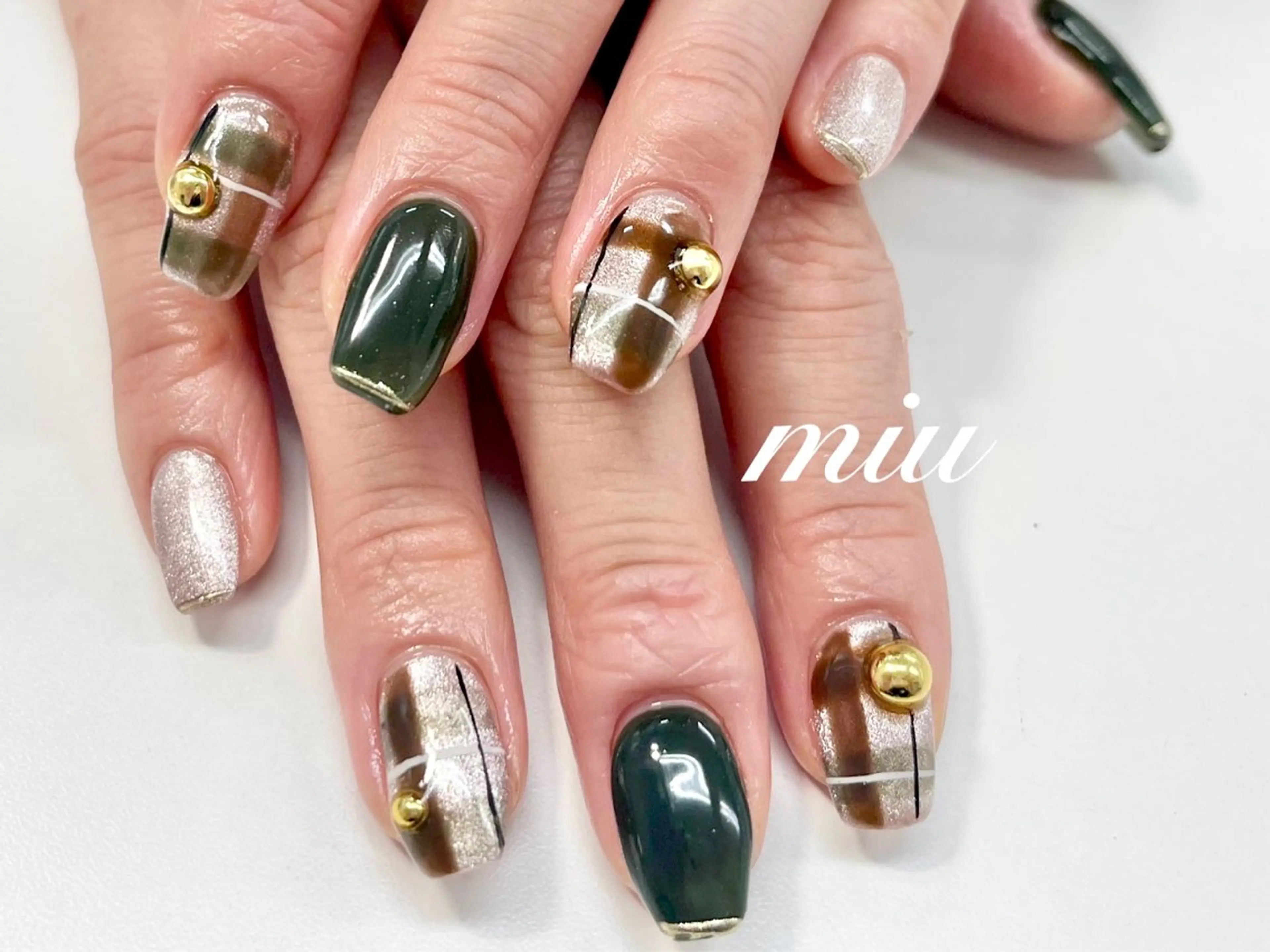 ネイル miu nail 🐾mihoのネイルデザイン