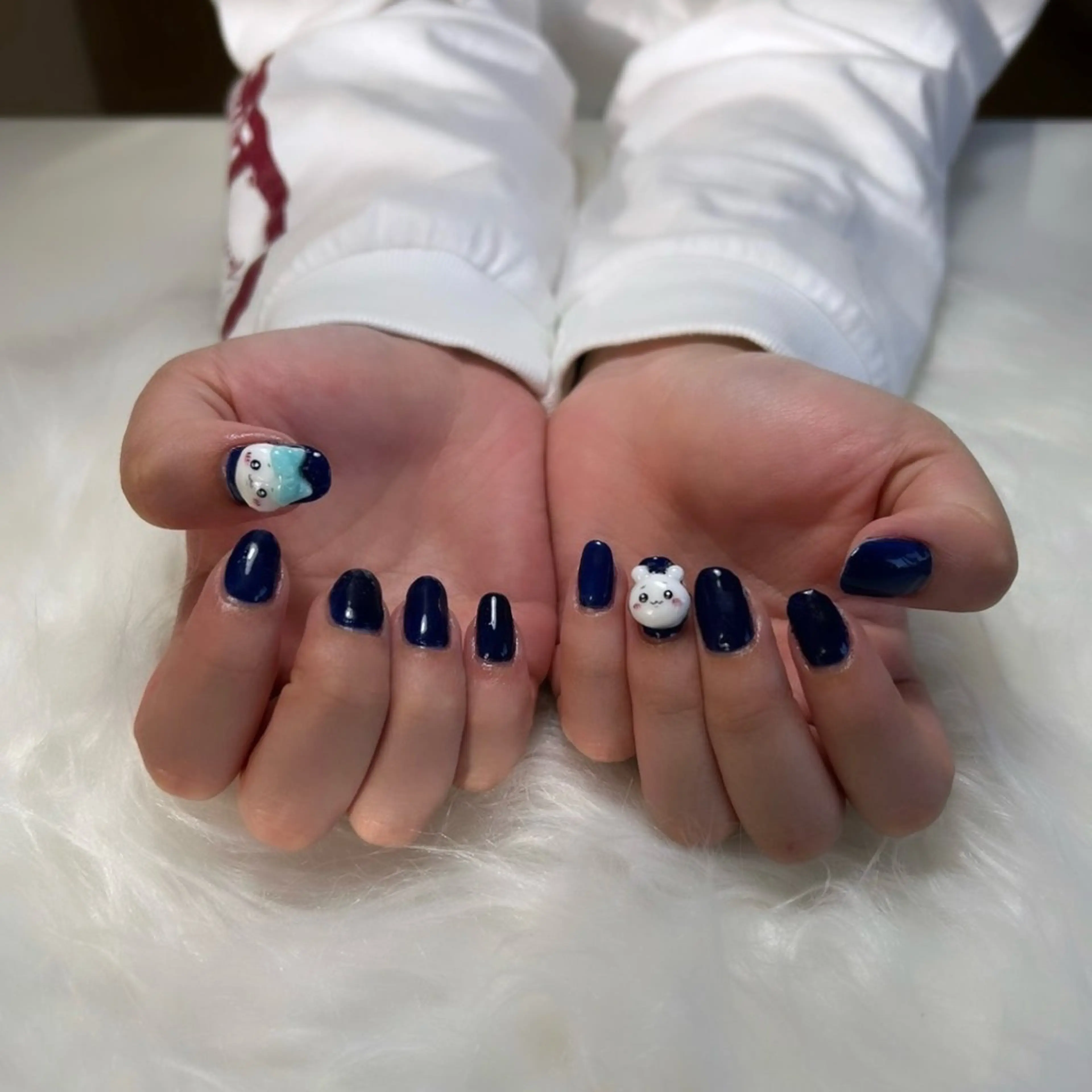 ネイル ワンカラーネイル nail chamのネイルデザイン