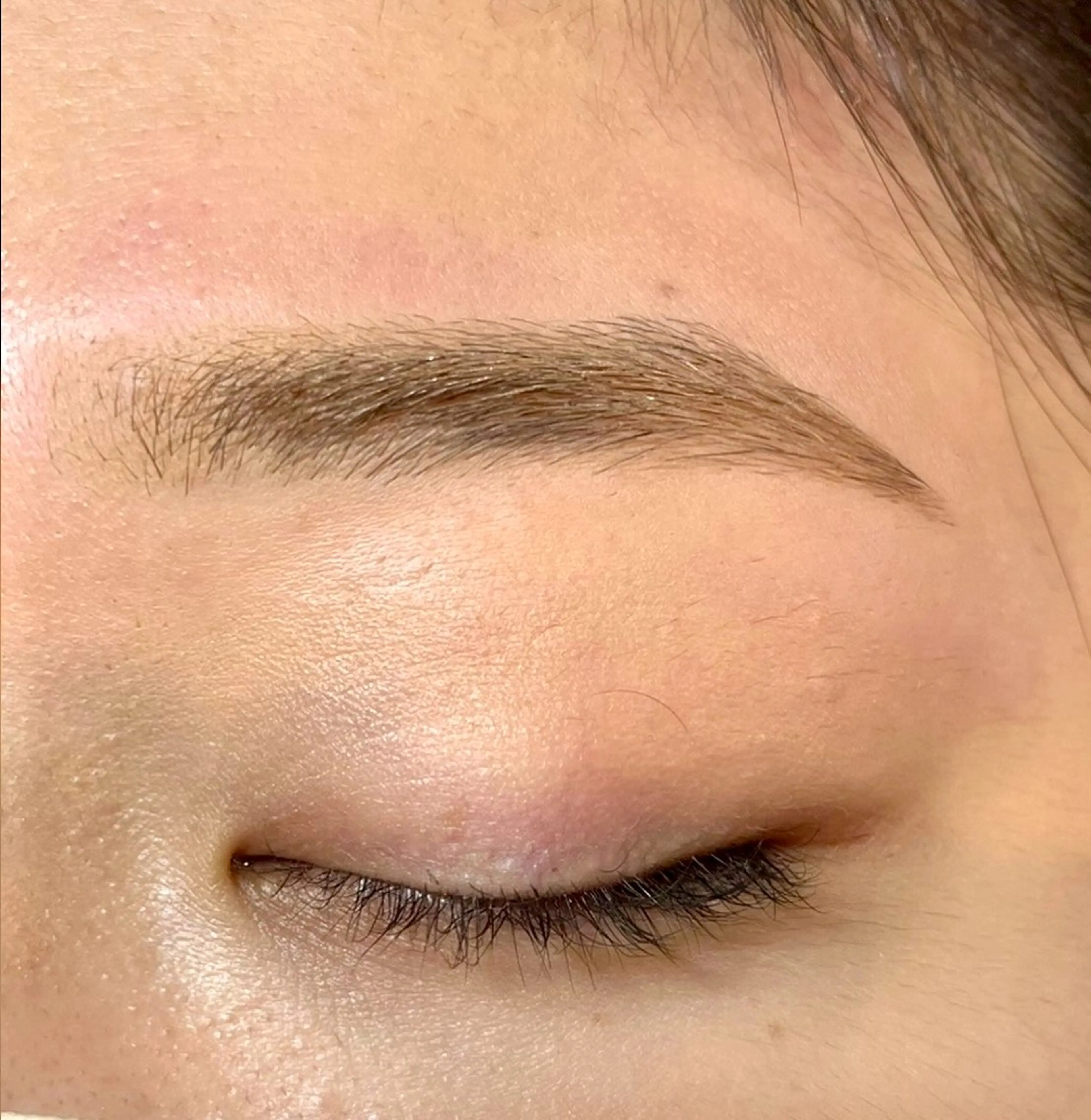 【お客様感謝祭SALE✨】アイブロウwax +お仕上げスタイリング込み🌿🤍の写真