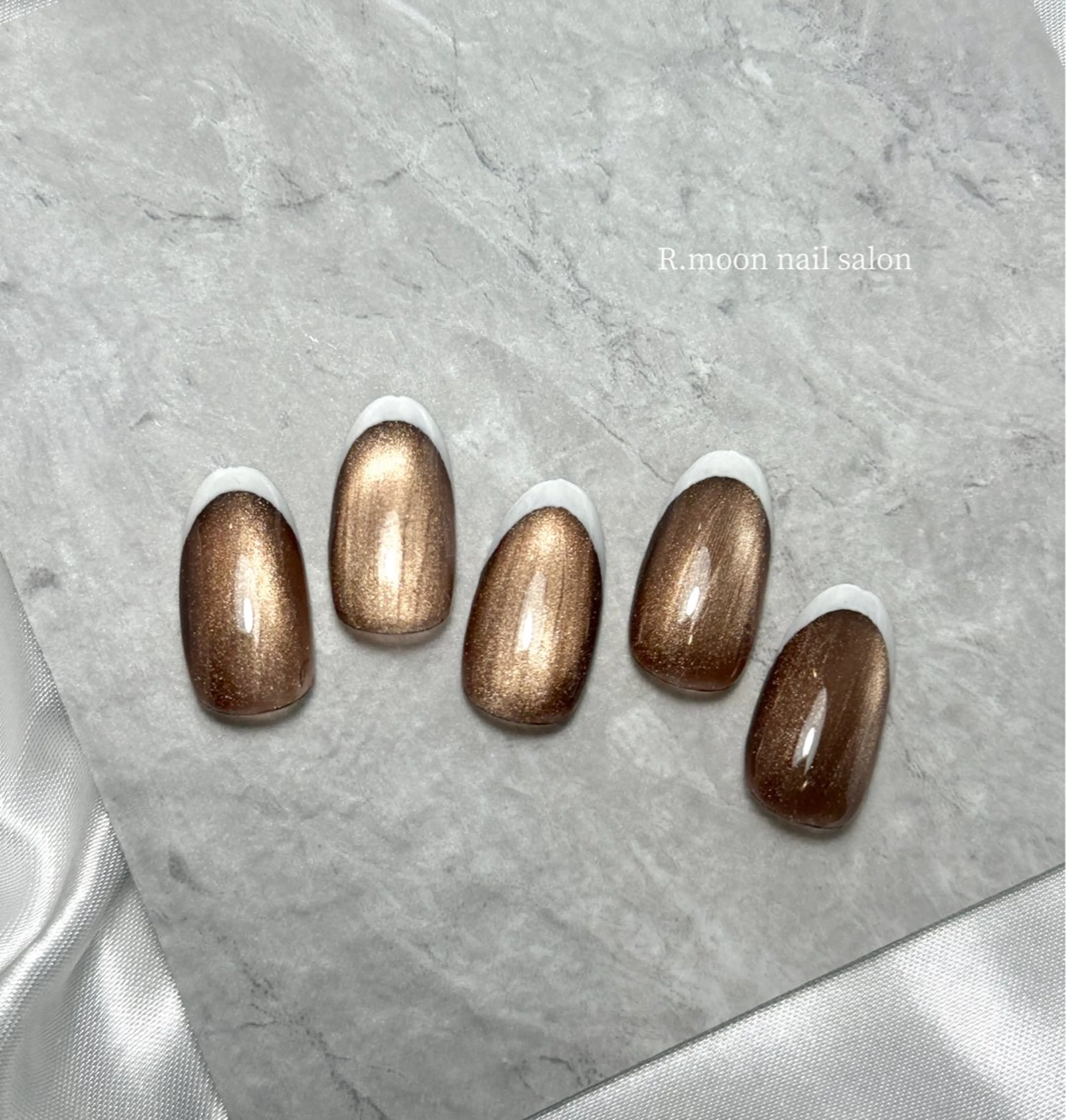 ★マグネットベースフレンチネイル★(オフ+ケア込み)の写真