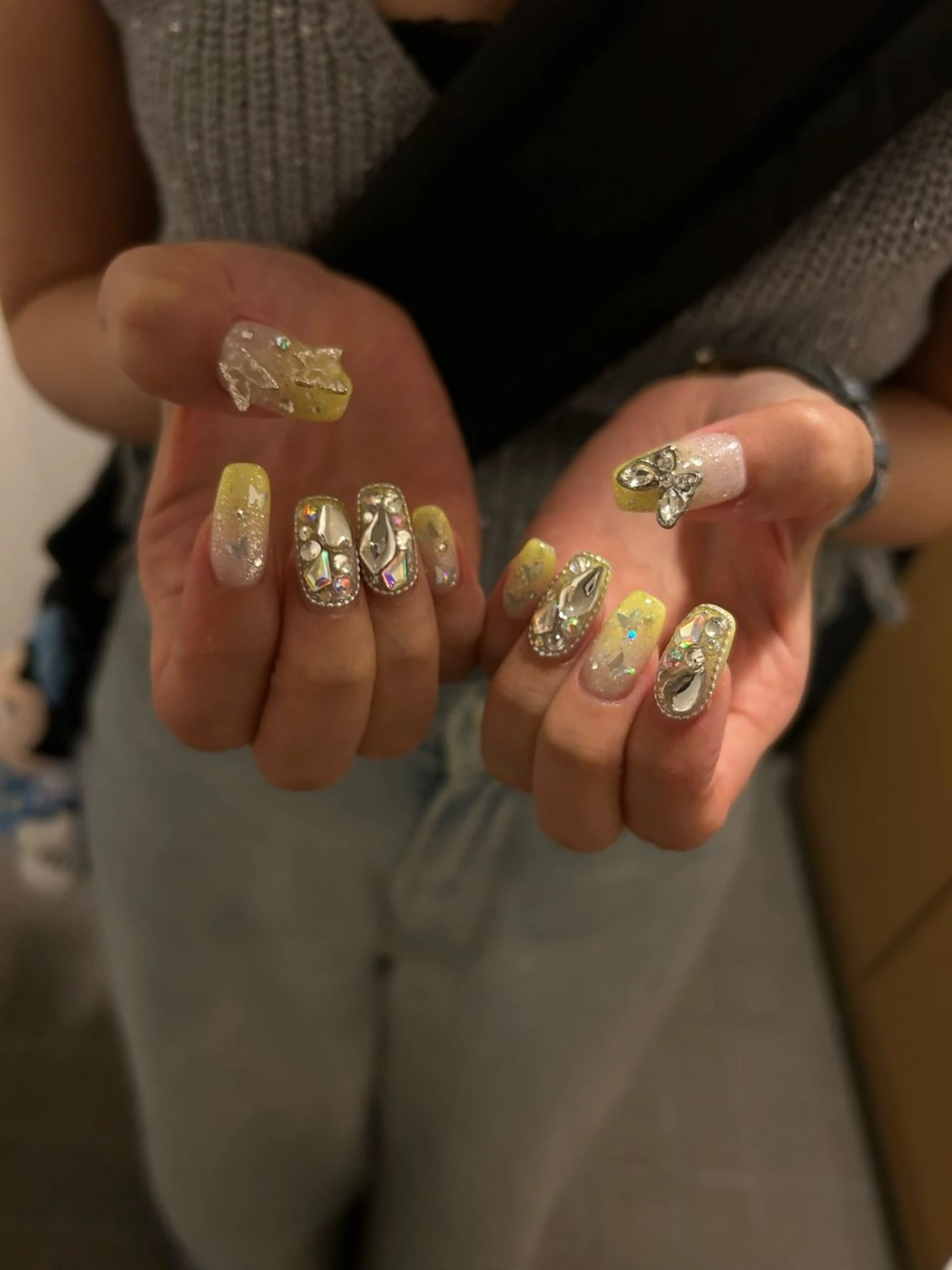 ネイル 持ち込み ハンドネイル Aimer Ciel エメシエル大宮ネイルのネイルデザイン