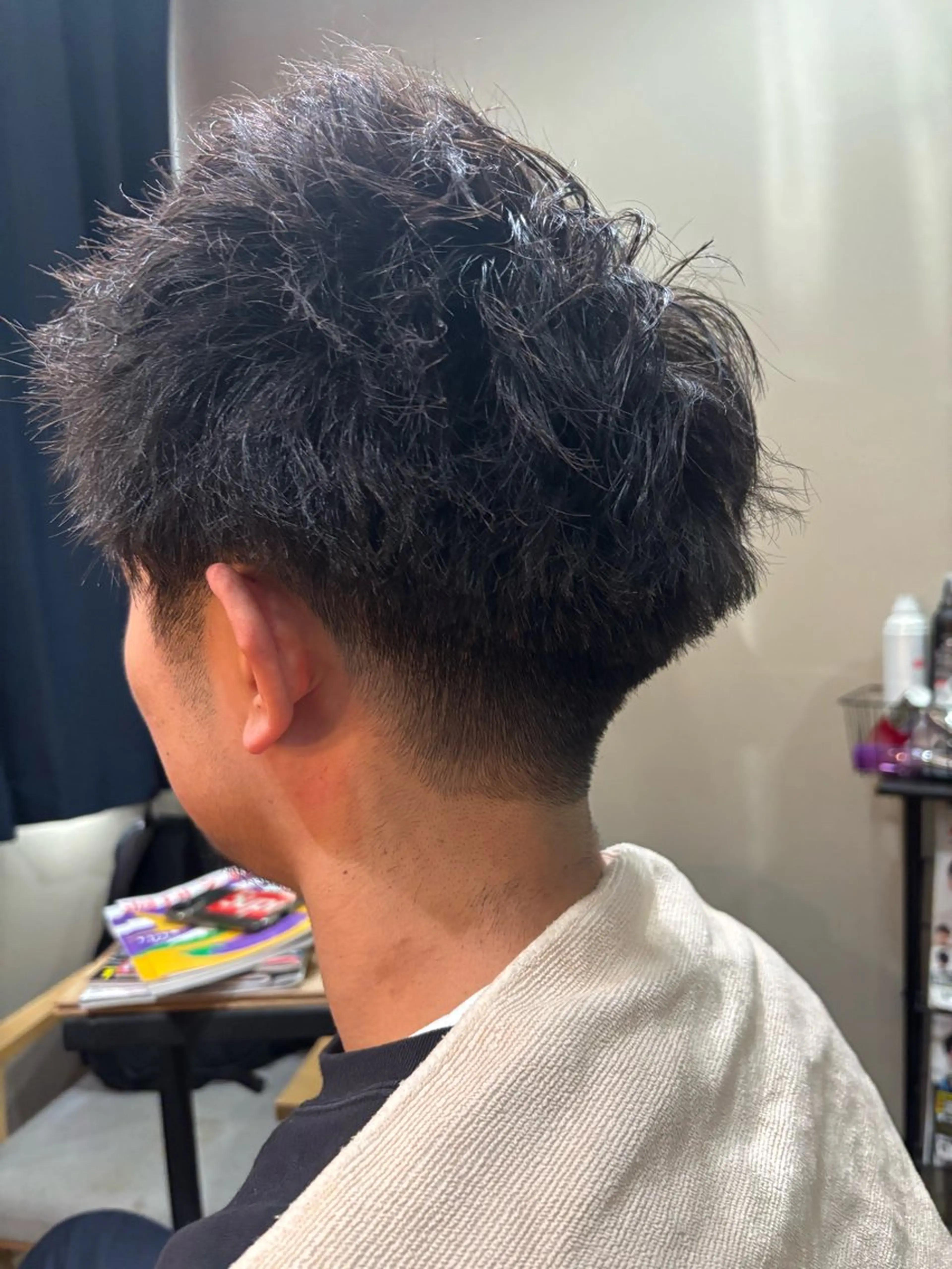 パーマ メンズ reve所属・生川 流好のヘアスタイル