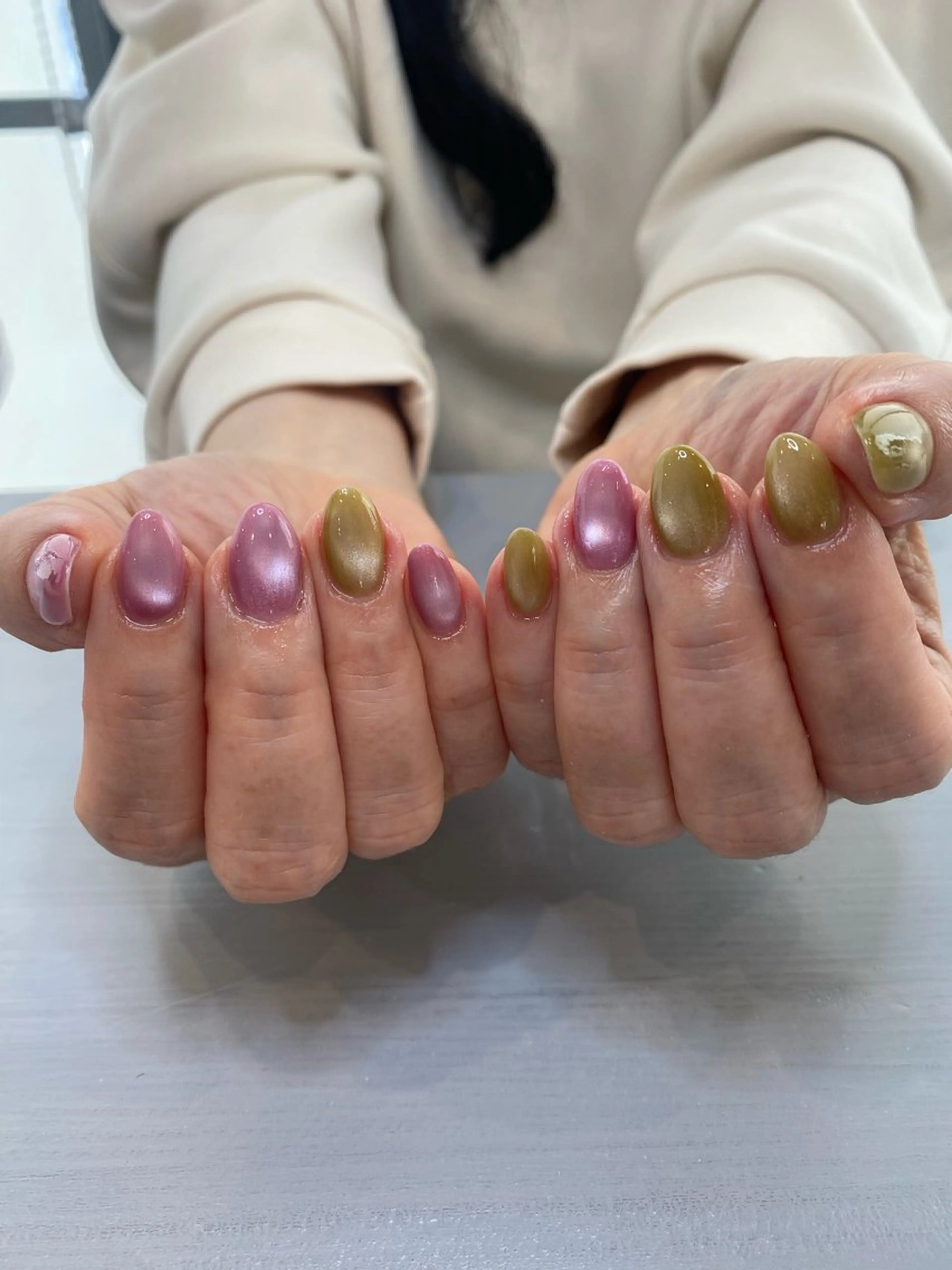 ネイル ハンドネイル the 25 Nail & Cafe所属・25nail Erikaのネイルデザイン