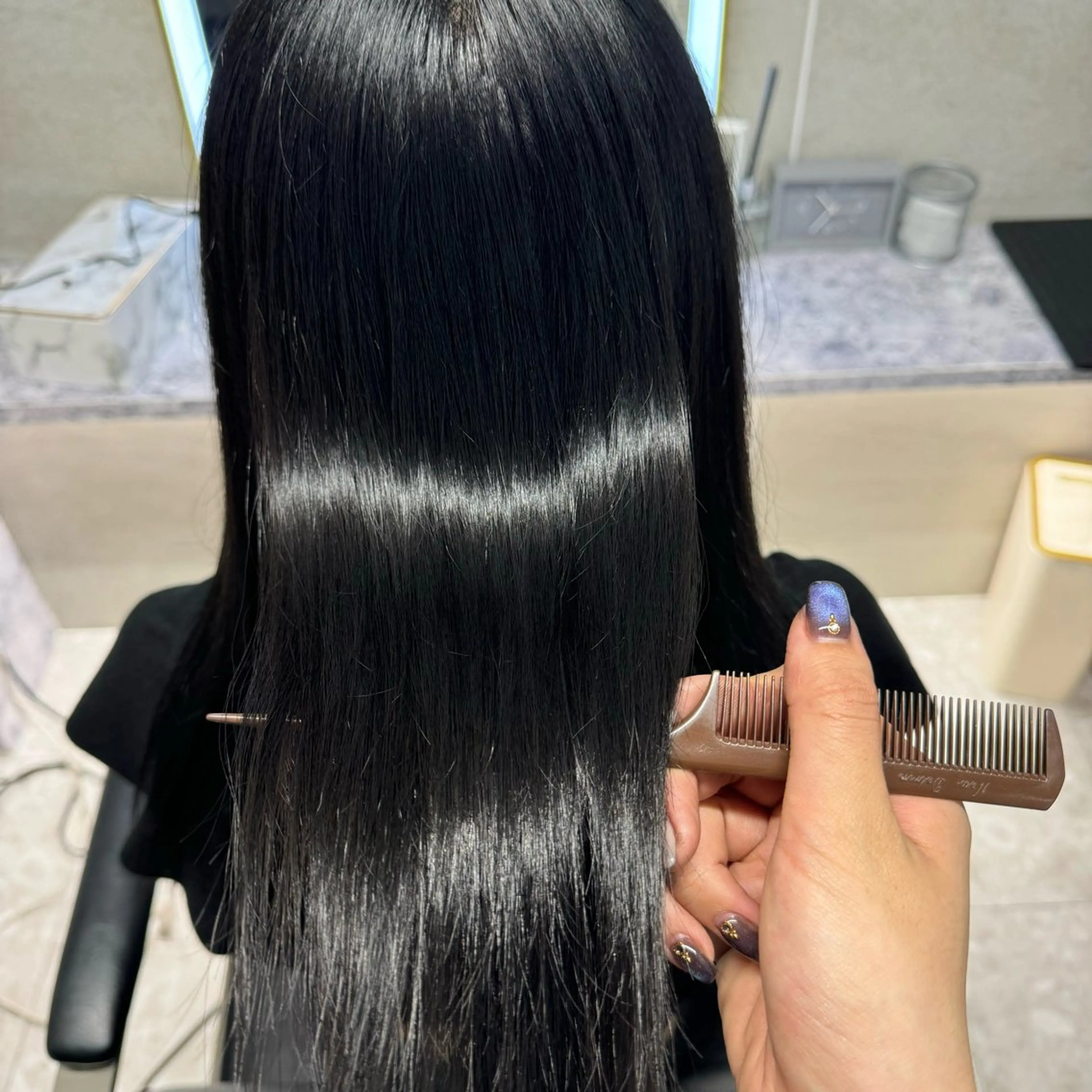 🍁今秋おすすめ🍁カット＋イルミナカラー＋髪質再生バイカルテトリートメントの写真