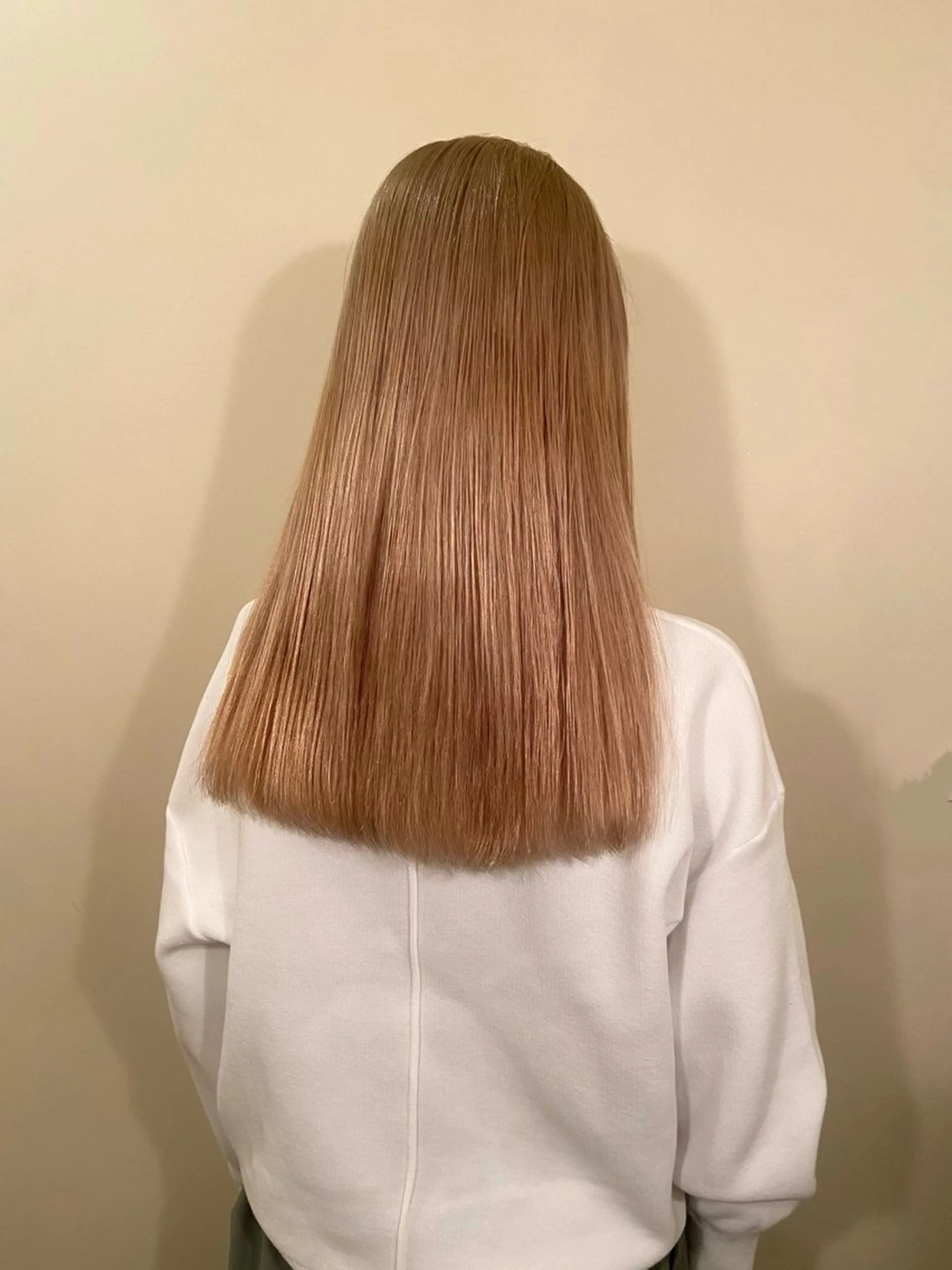 ブリーチ+オンカラーの写真