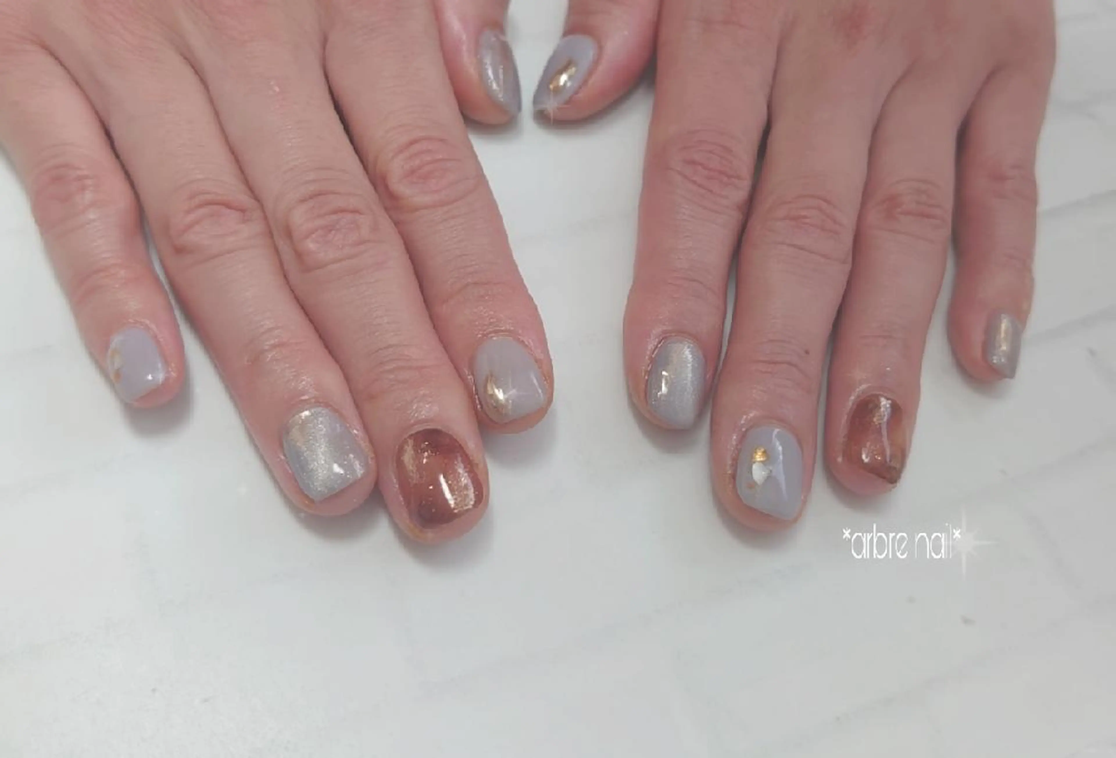 ネイル ＊arbre nail＊.アーブルネイル所属・✯.。 arbre  nail 。✯.のネイルデザイン