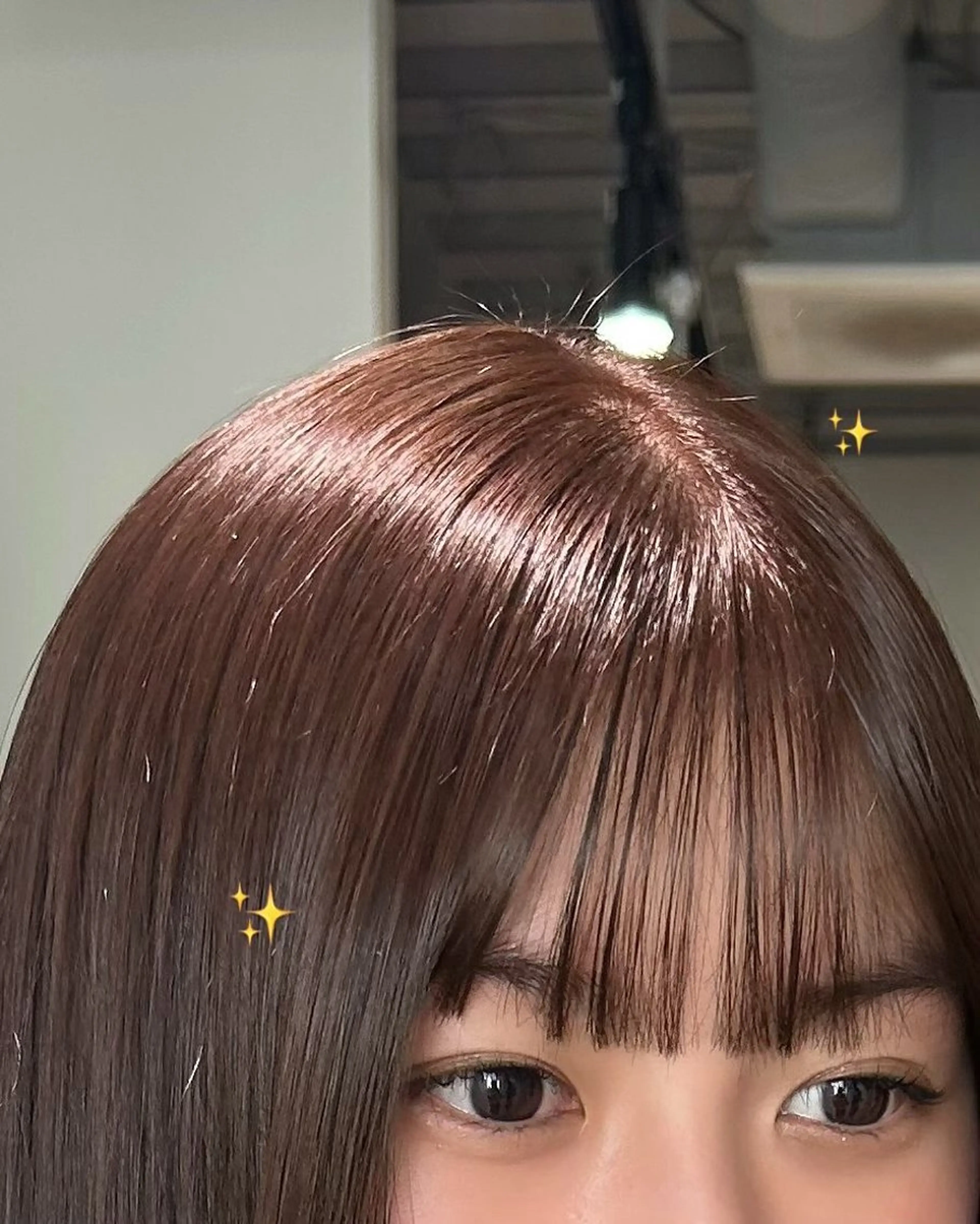 🤍前髪カット✂️➕ワンカラー🤍の写真