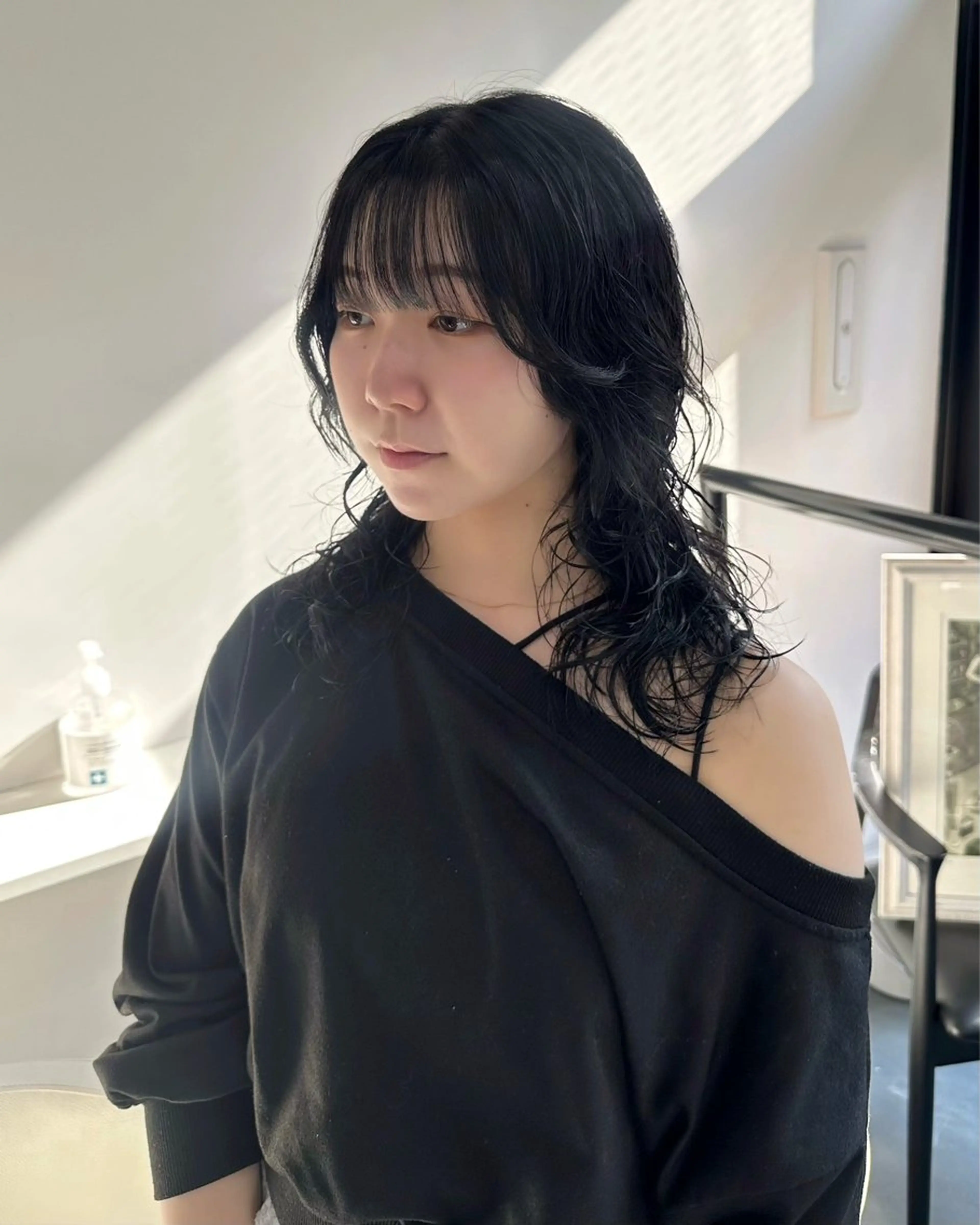 ミディアム カット ヘアカラー トリートメント EACH(いーち)所属・似合わせレイヤー /小田大樹のヘアスタイル