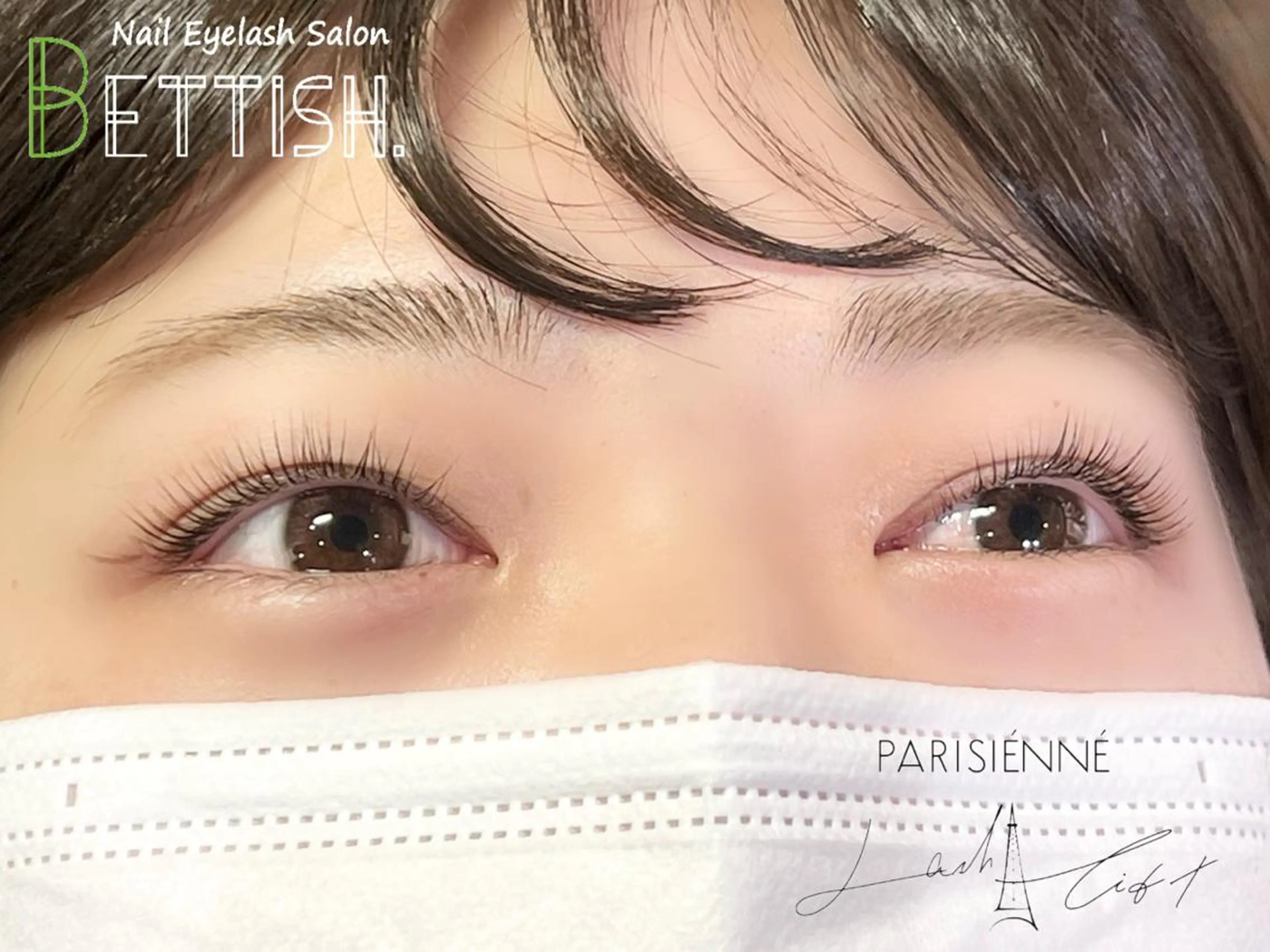 マツエク・マツパ パリジェンヌラッシュリフト マツパ BETTISH. MAIのマツエク・マツパデザイン