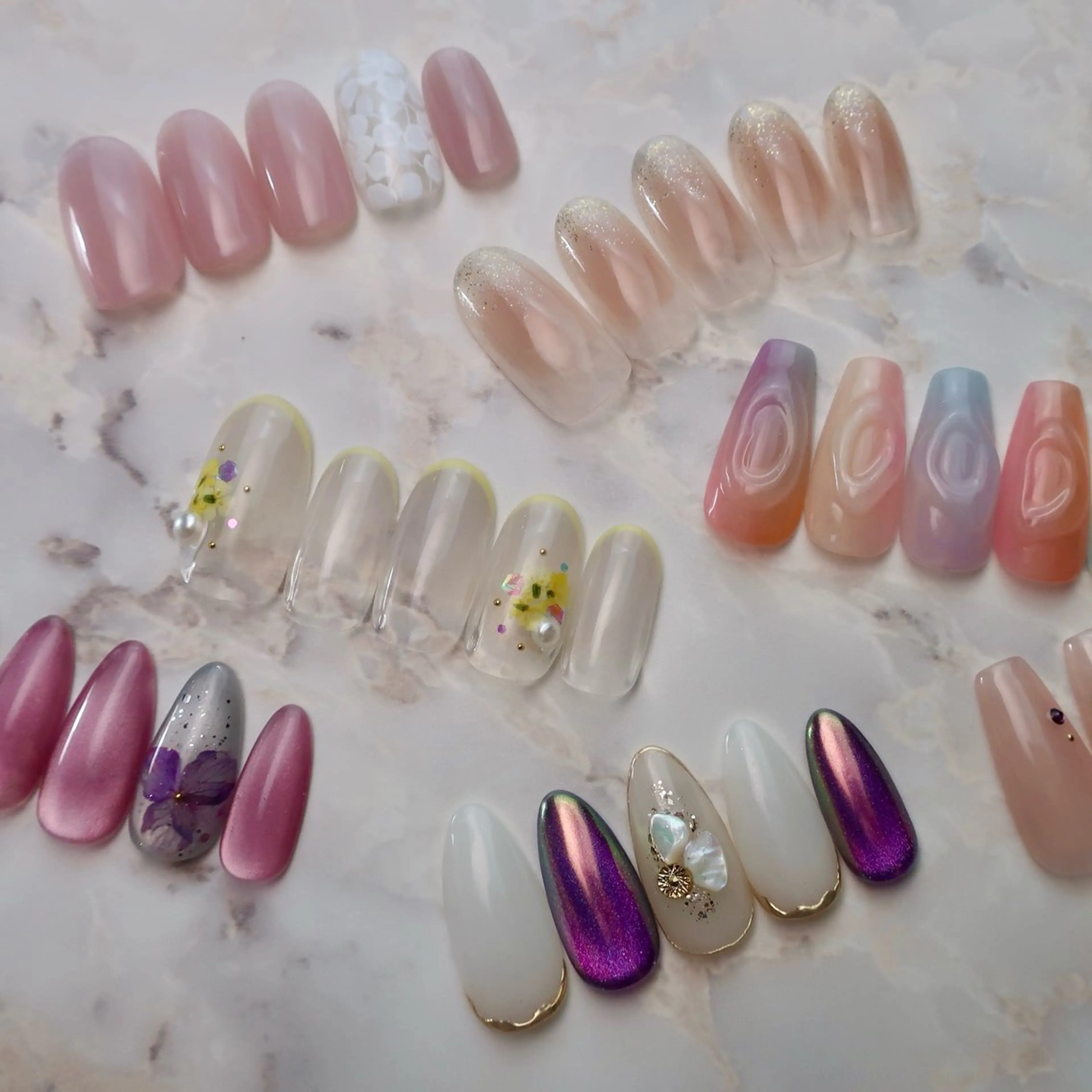 ネイル nail salon ワンミリオンのネイルデザイン