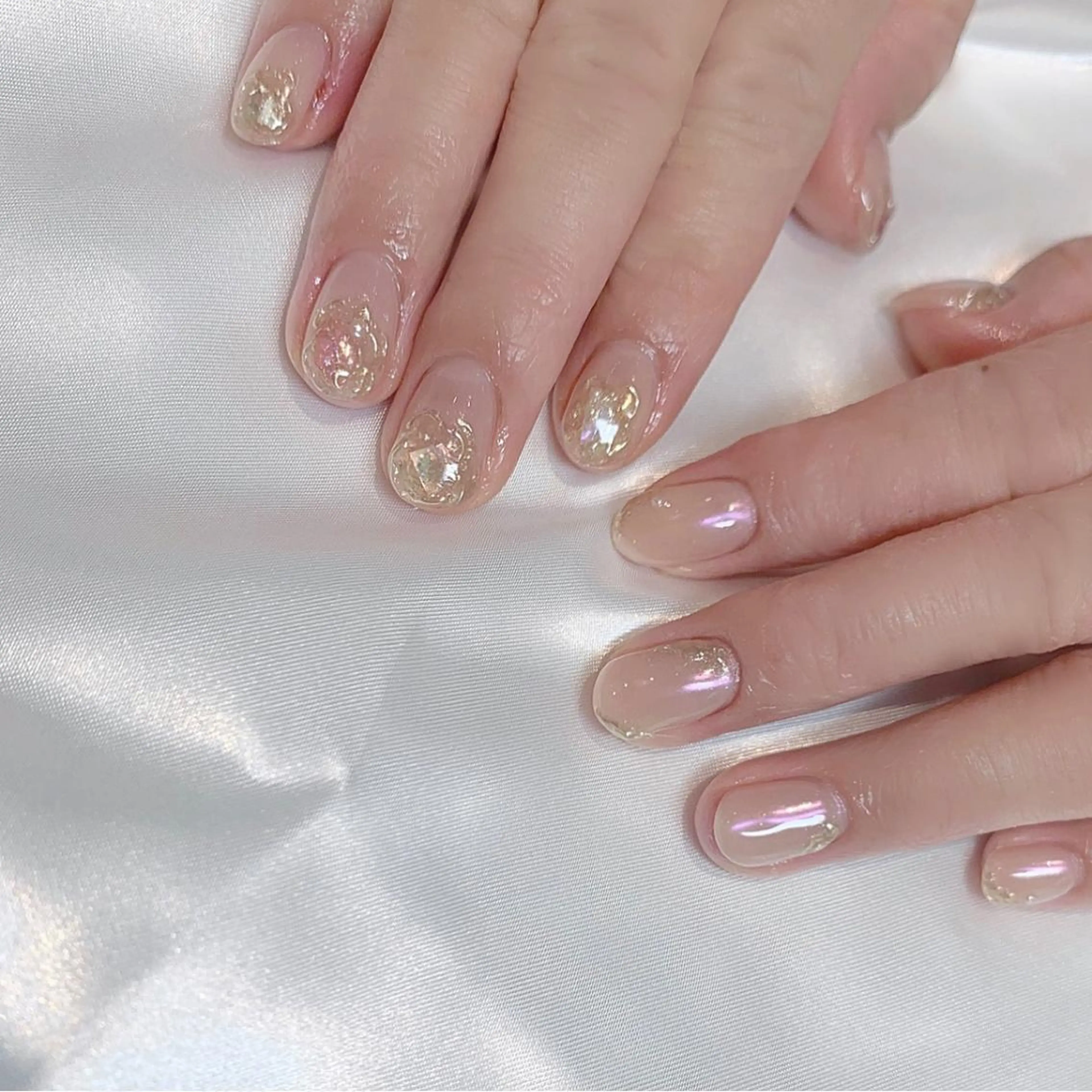 ネイル フレンチネイル ハンドネイル Kanon 🤍のネイルデザイン