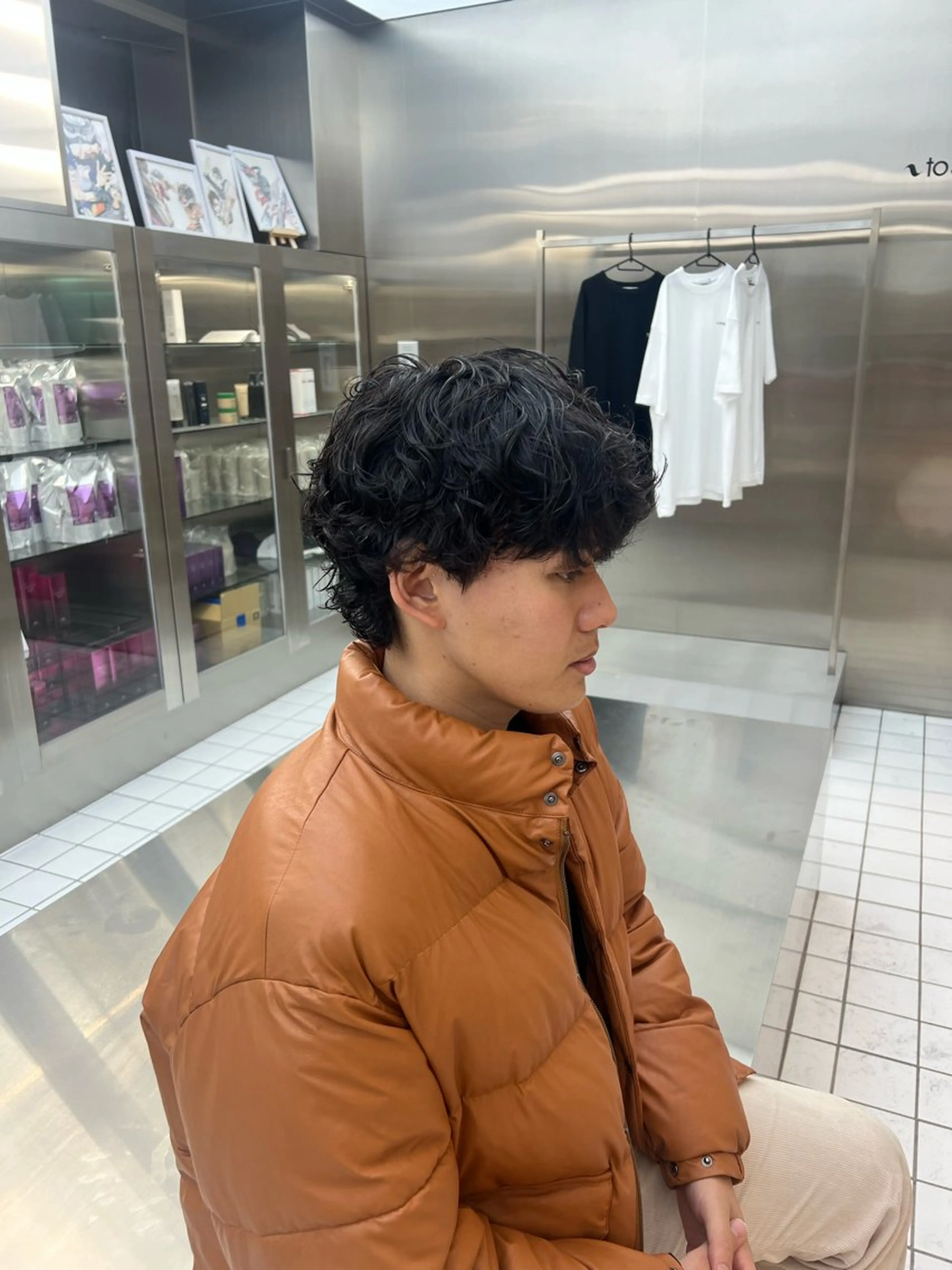 パーマ メンズ fifth PARK所属・fifth PARK HIN★T★のヘアスタイル