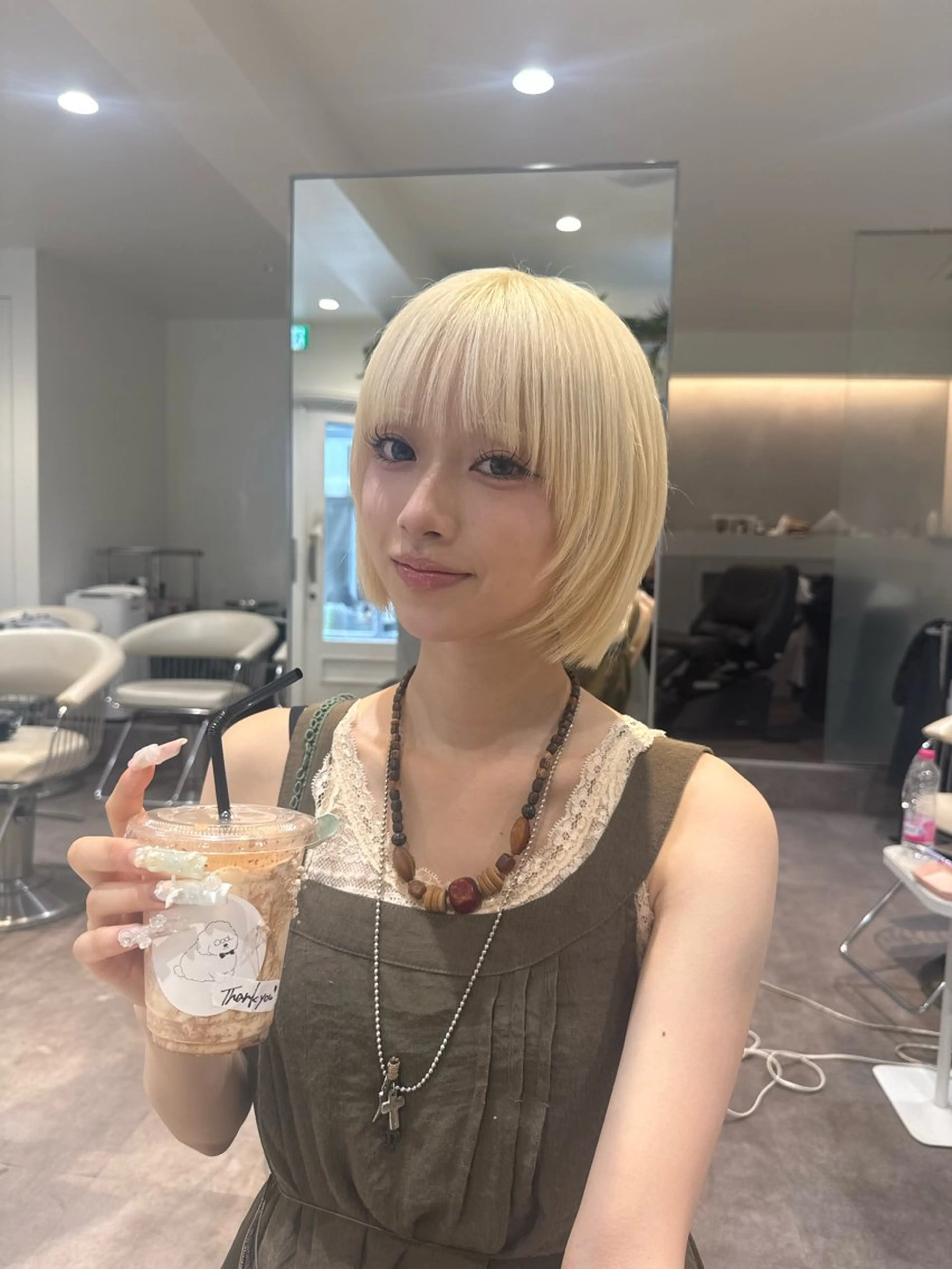 ショート カラー 💎透明感カラー特化 💎TAISEIのヘアスタイル