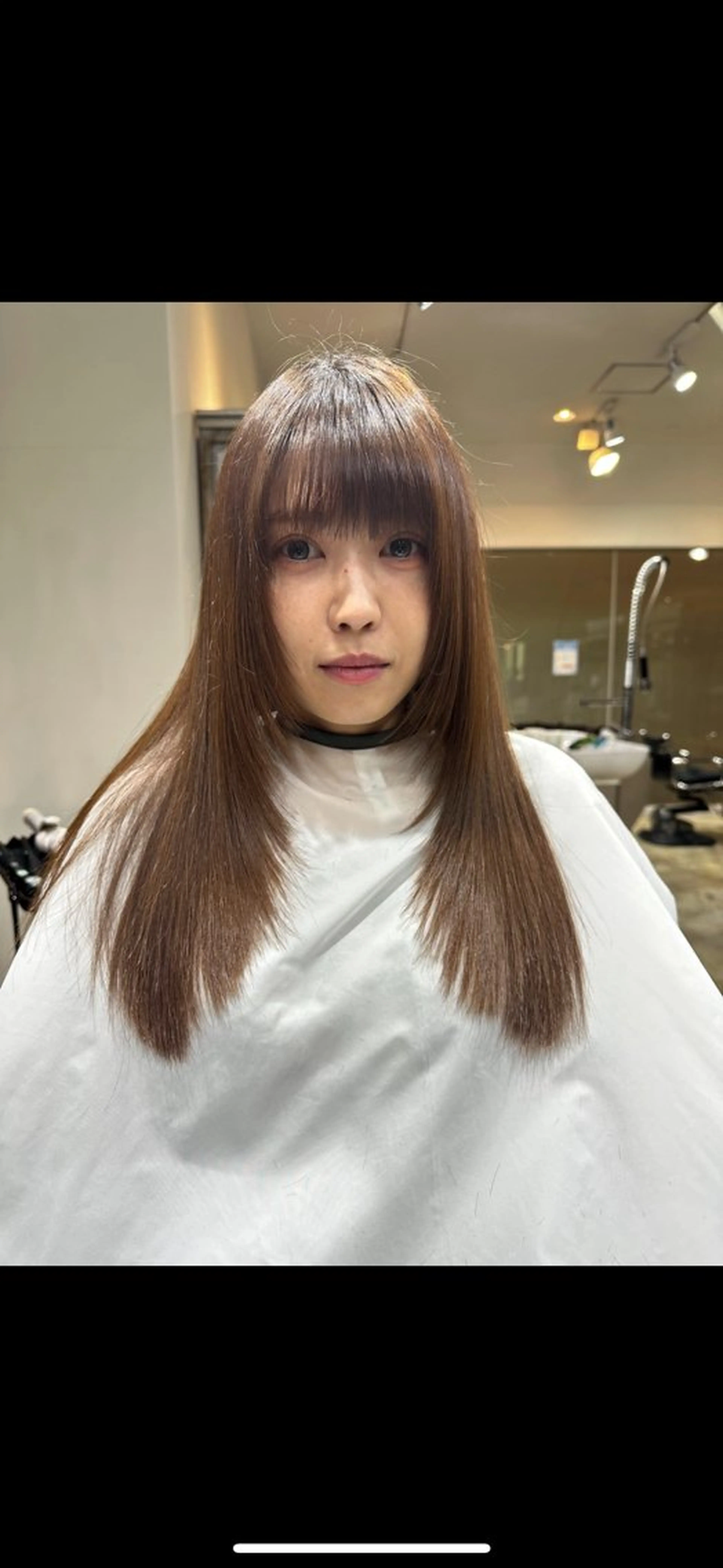 前髪カット⚠️ドライカットを受けてる人のみ⚠️例外もあるので、連絡ください☺️の写真