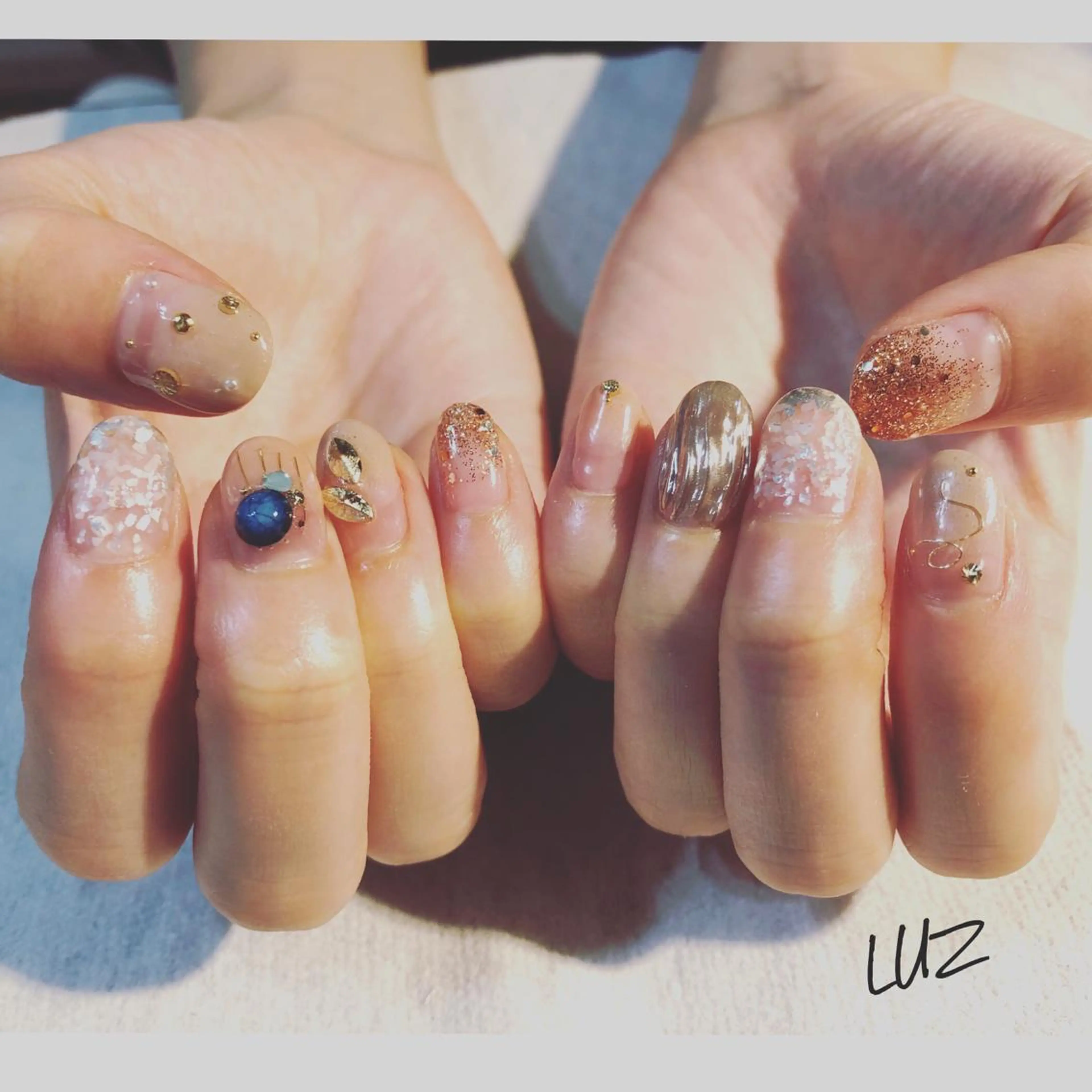 ネイル マツエク・マツパ miel nailのネイルデザイン