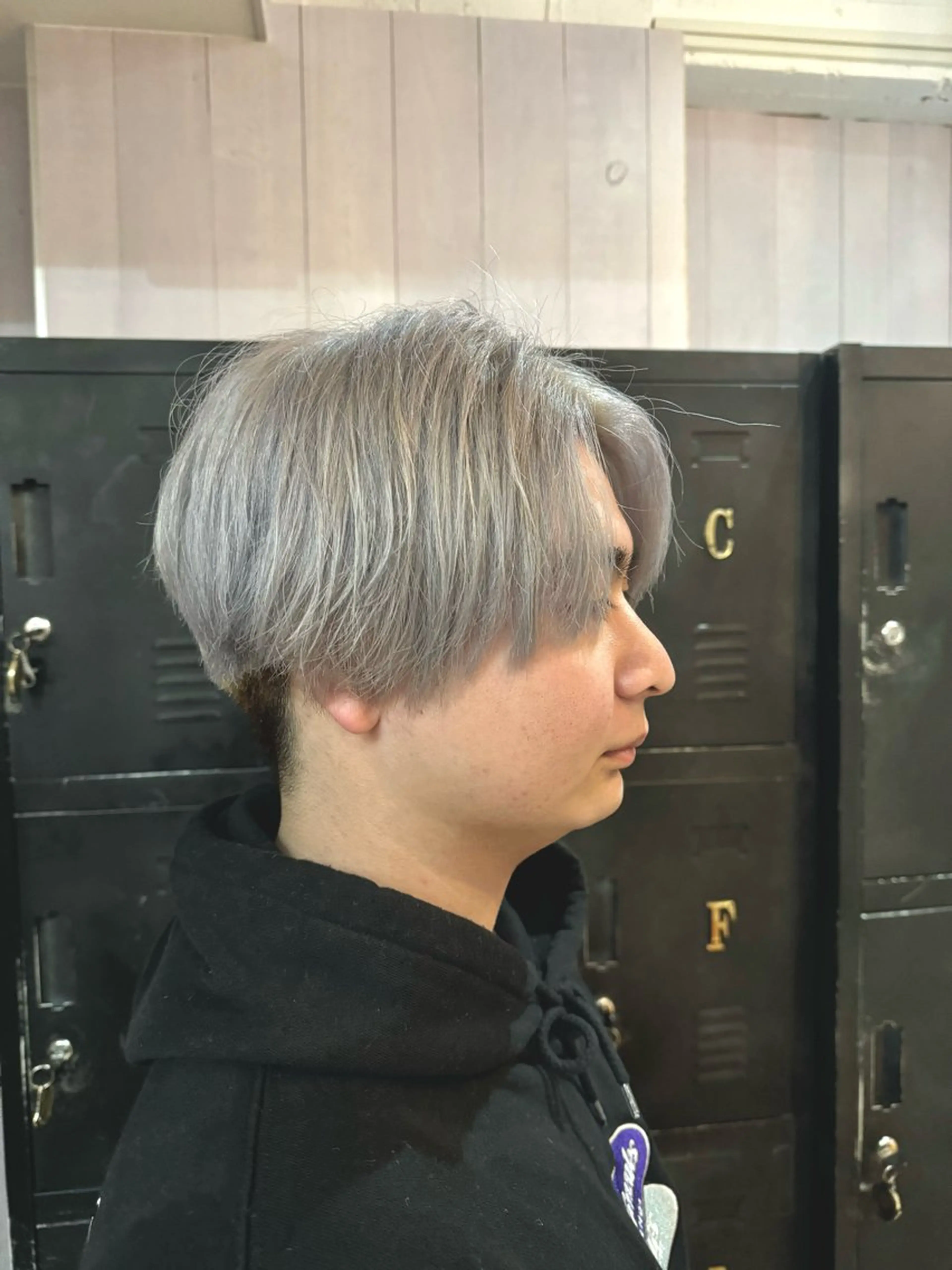 メンズ ヘアカラー トリートメント 💎縮毛矯正/透明感 カラー💎椎葉みひろのヘアスタイル