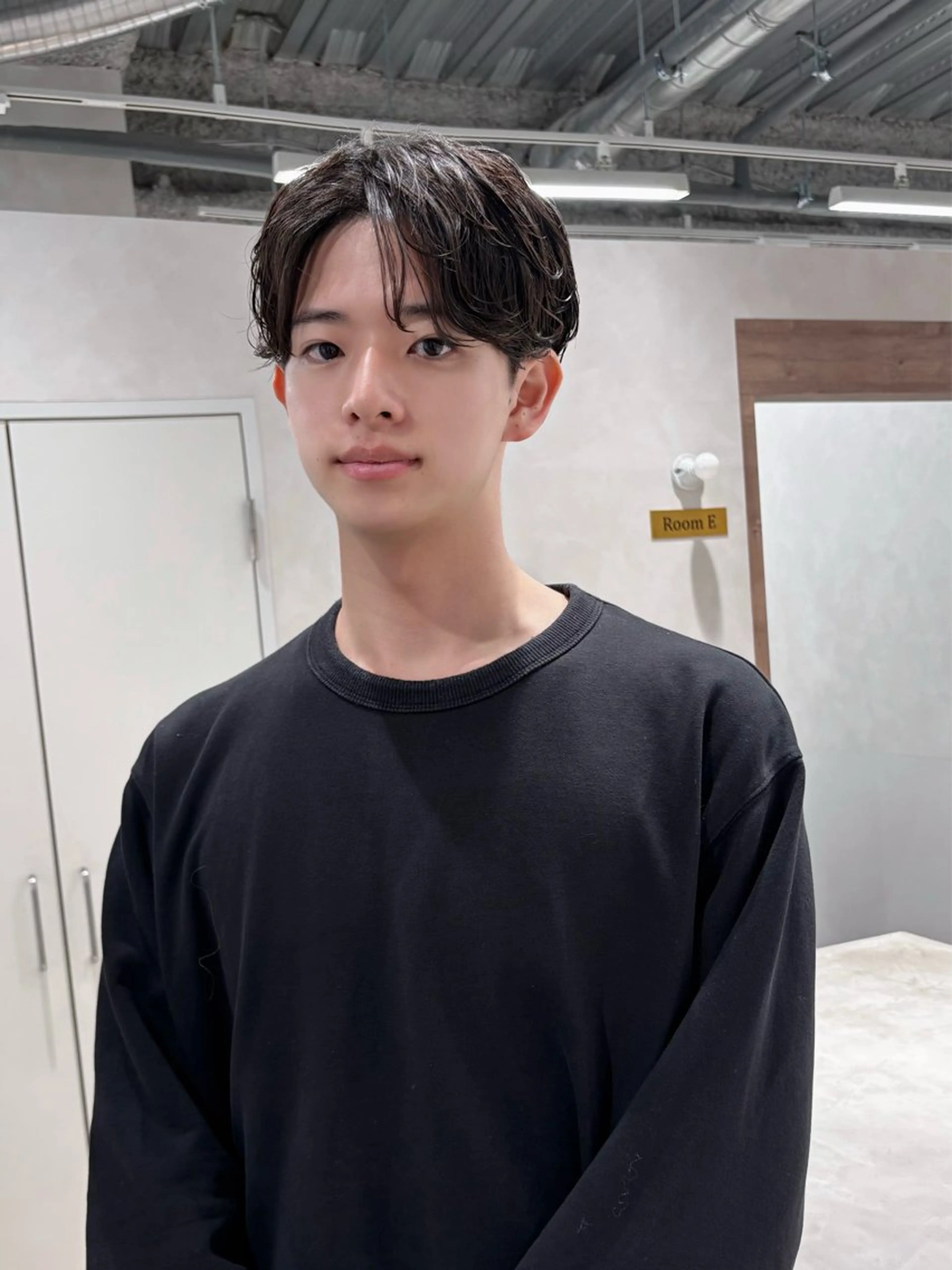 ショート garage.所属・吉田 慎冴/メンズパーマのヘアスタイル