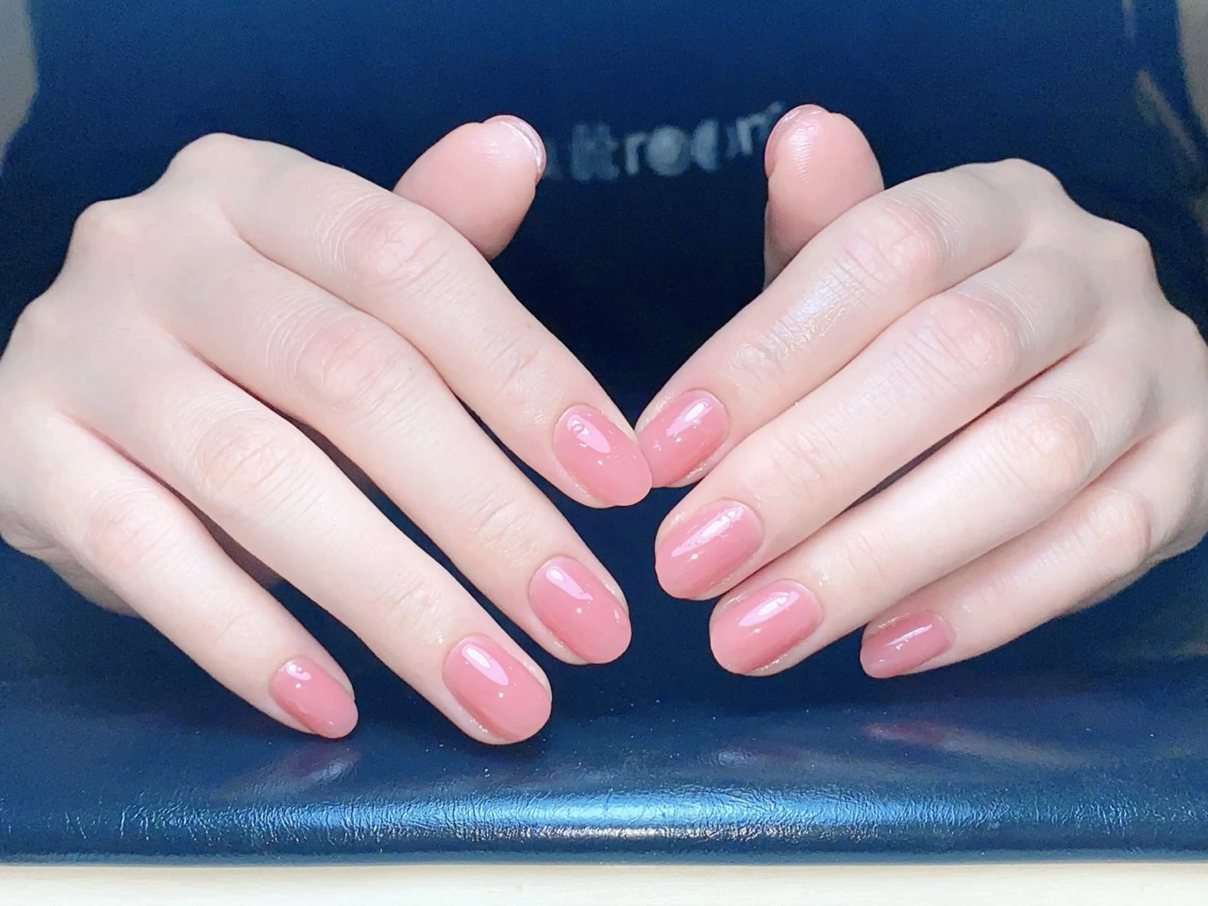 ネイル チークネイル 長さ出し フットネイル フレンチネイル ジェルネイル Enny lovelyのネイルデザイン