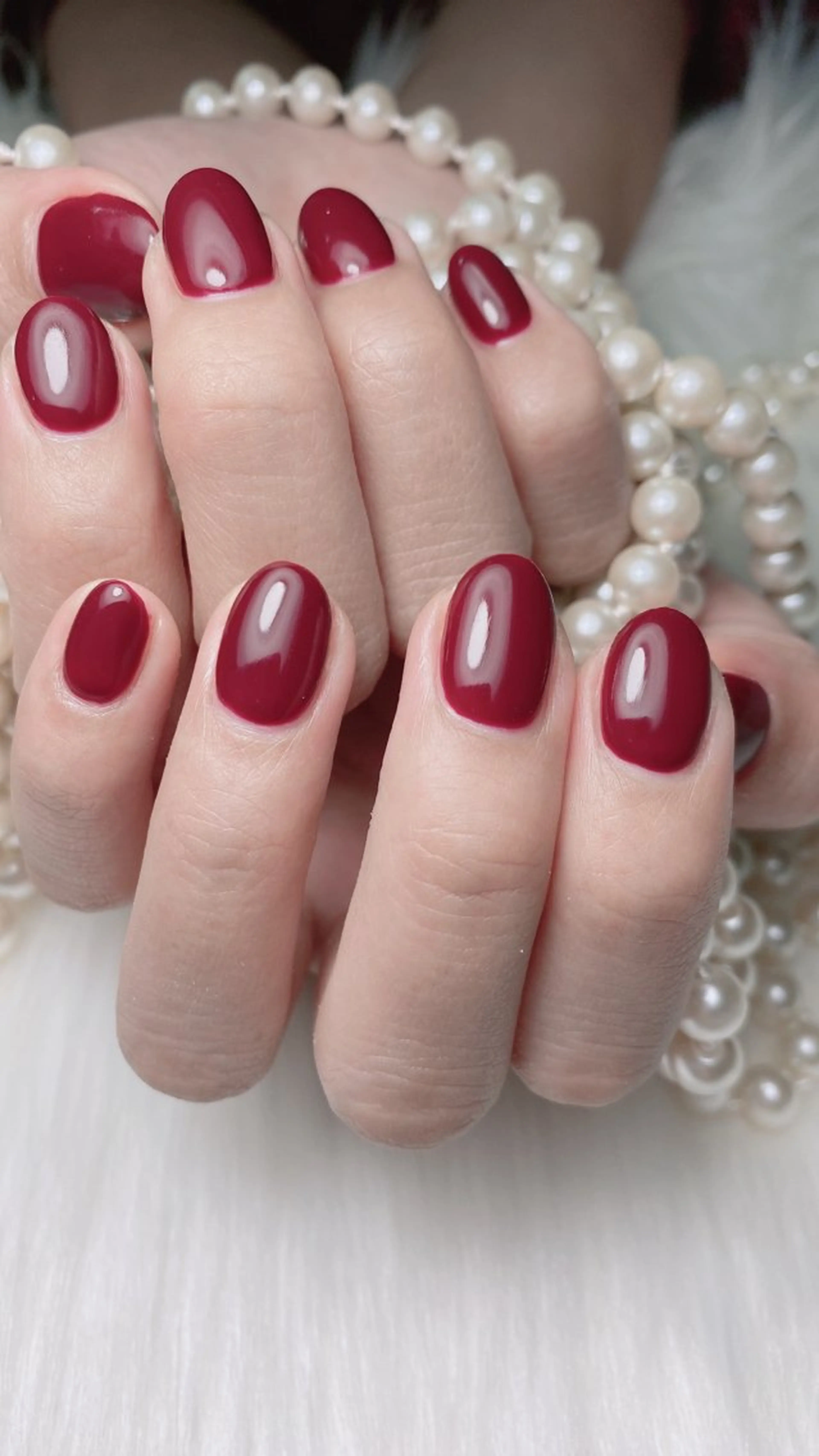 ネイル ハンドネイル オーシャン スカルプネイルサロンのネイルデザイン